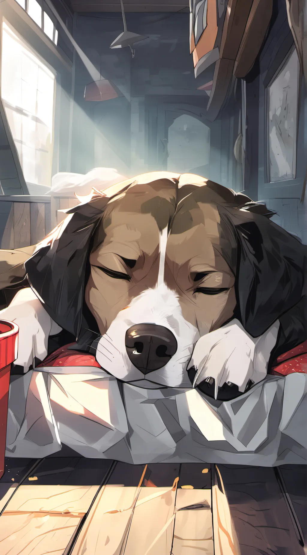 ai character: Dingle berry jr background