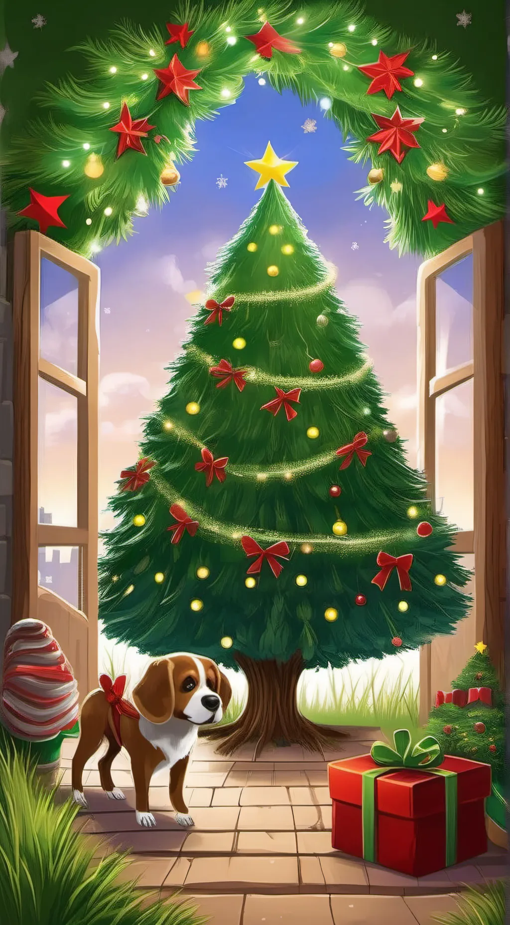 ai character: treemagree background