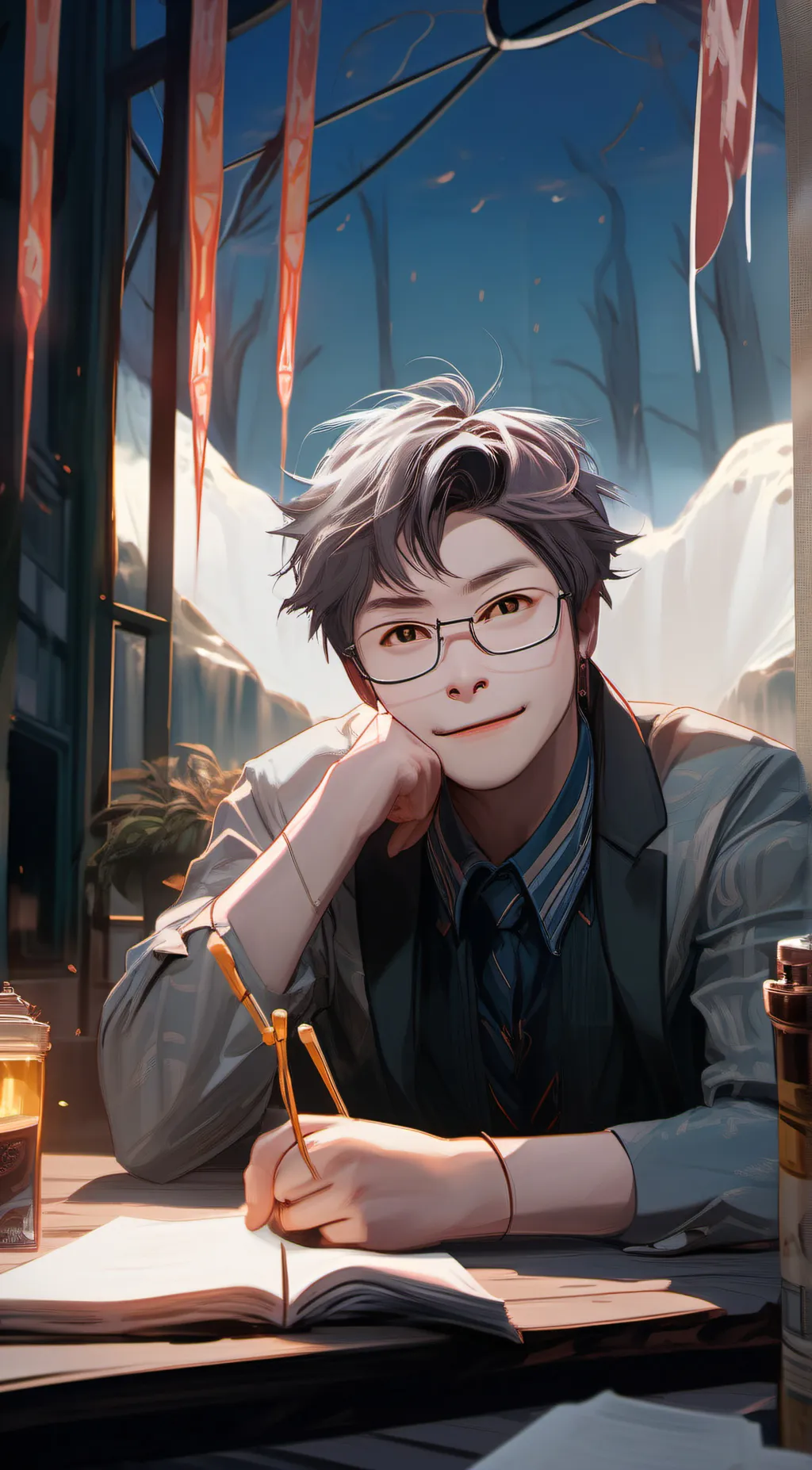 ai character: Harry Potter background