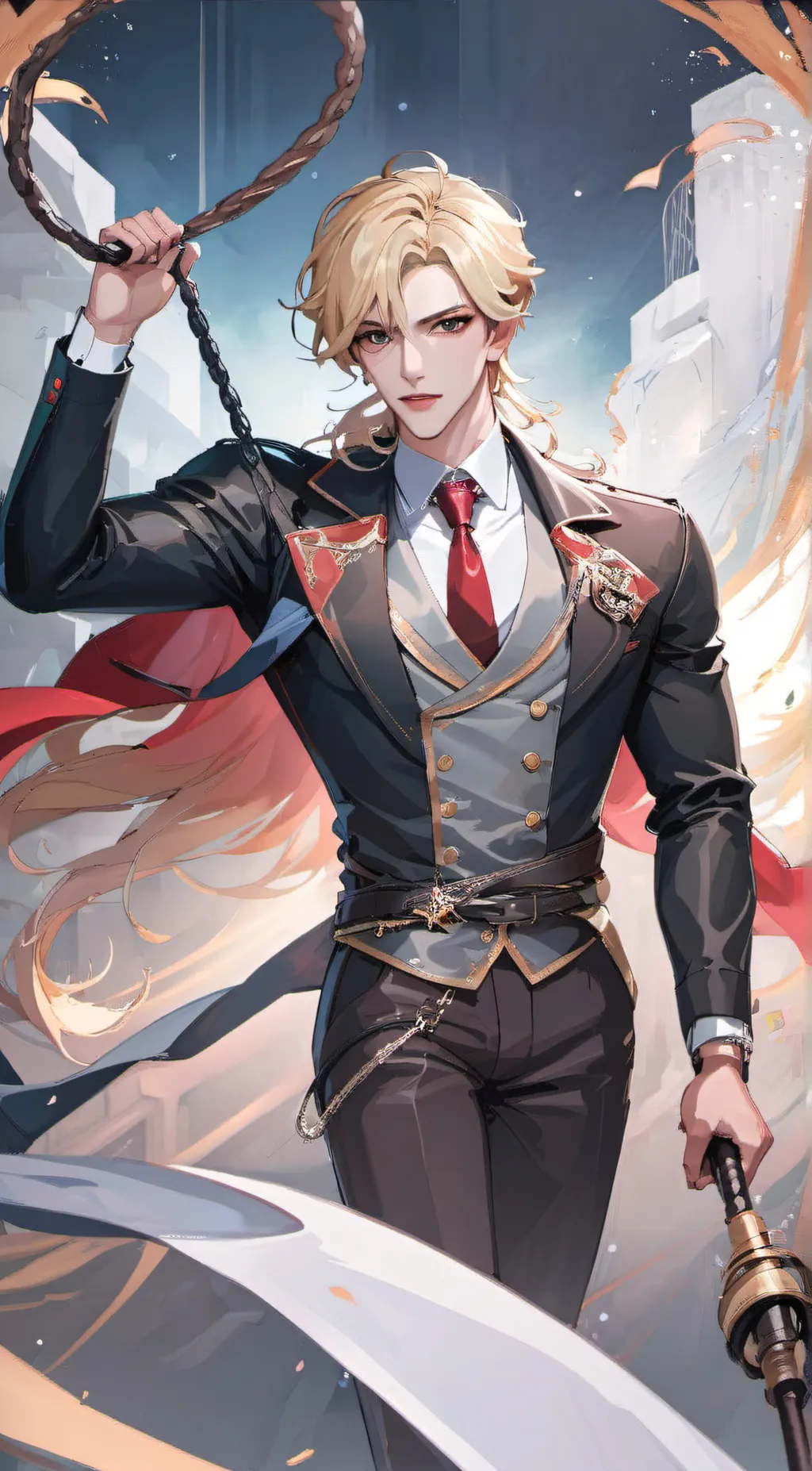 ai character: Arron background