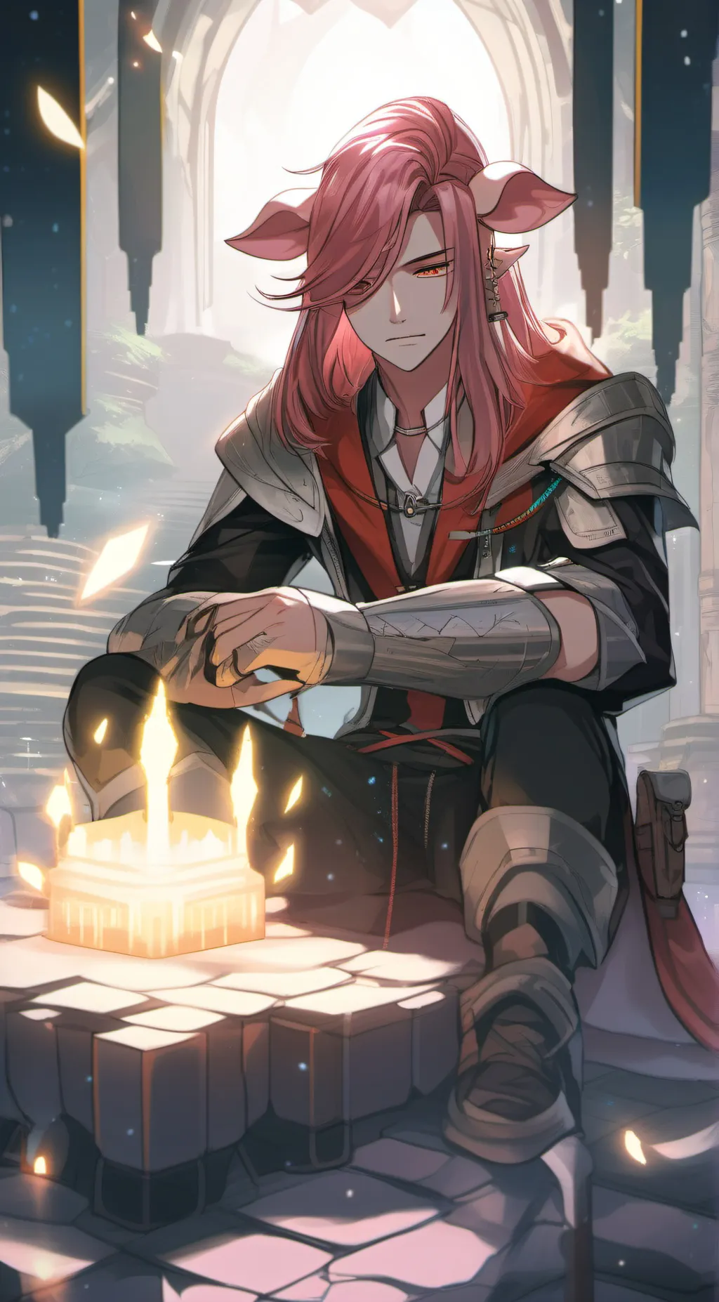 ai character: Technoblade background