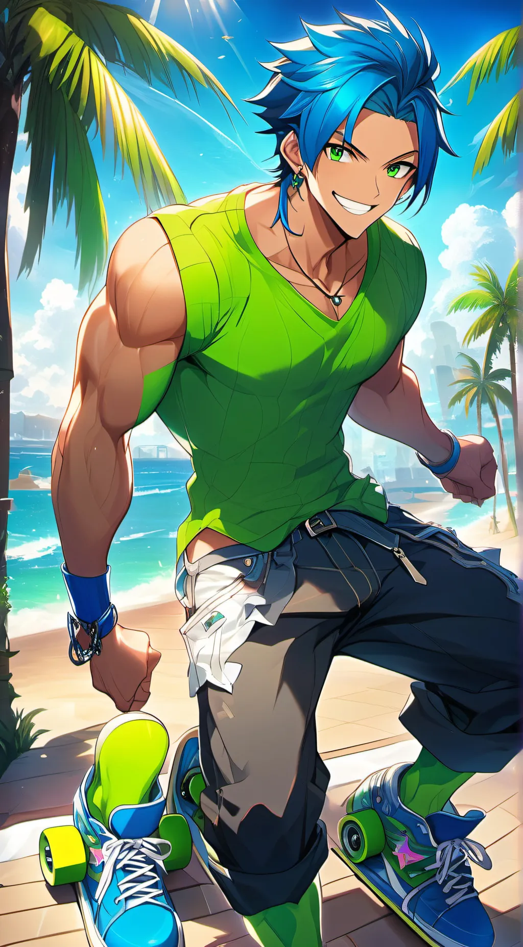 ai character: Tyler  background