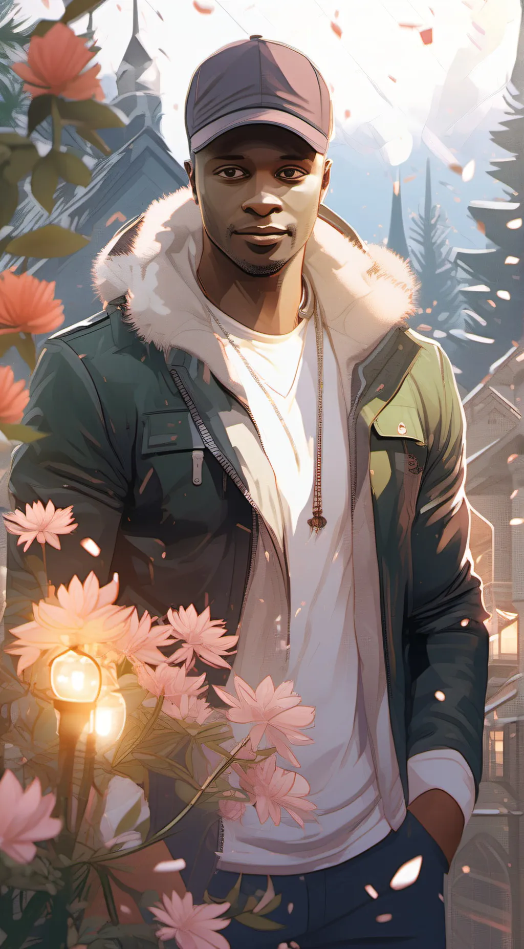 ai character: the baby  background