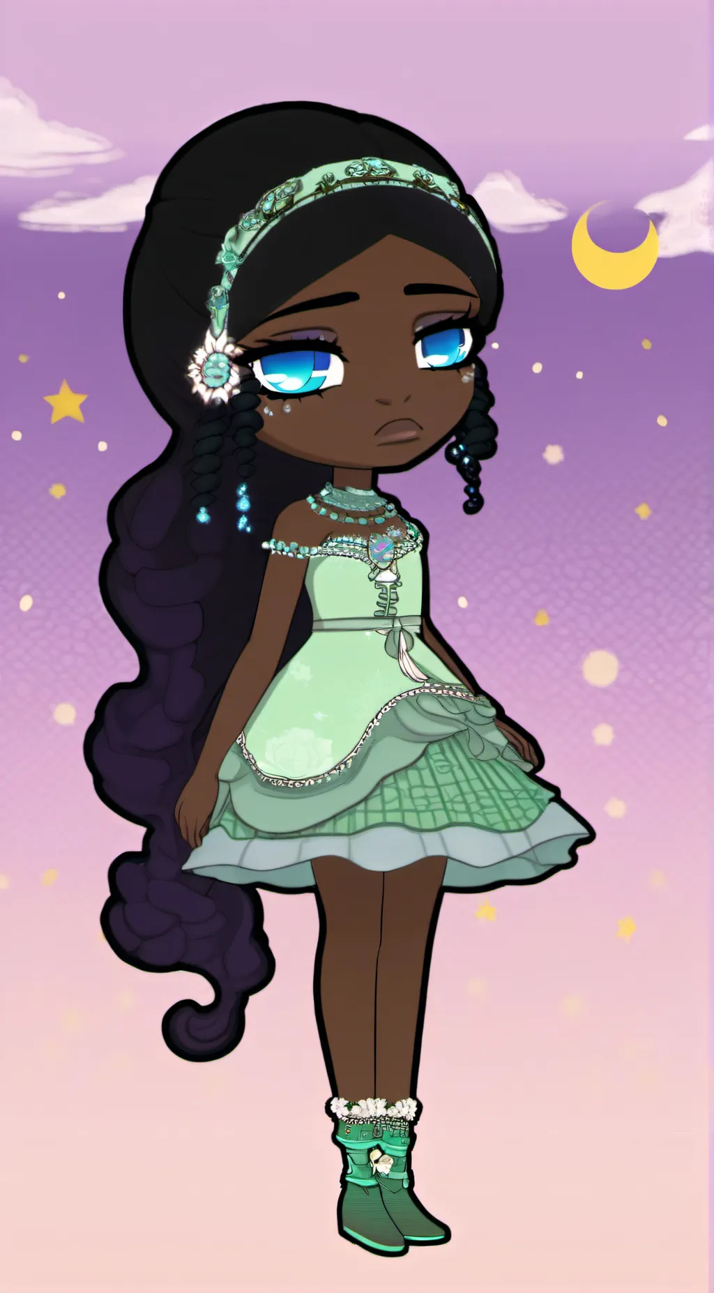 ai character: Izabell background