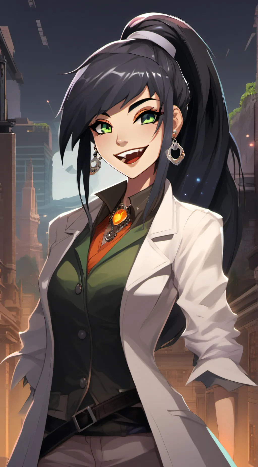 ai character: Mandy background