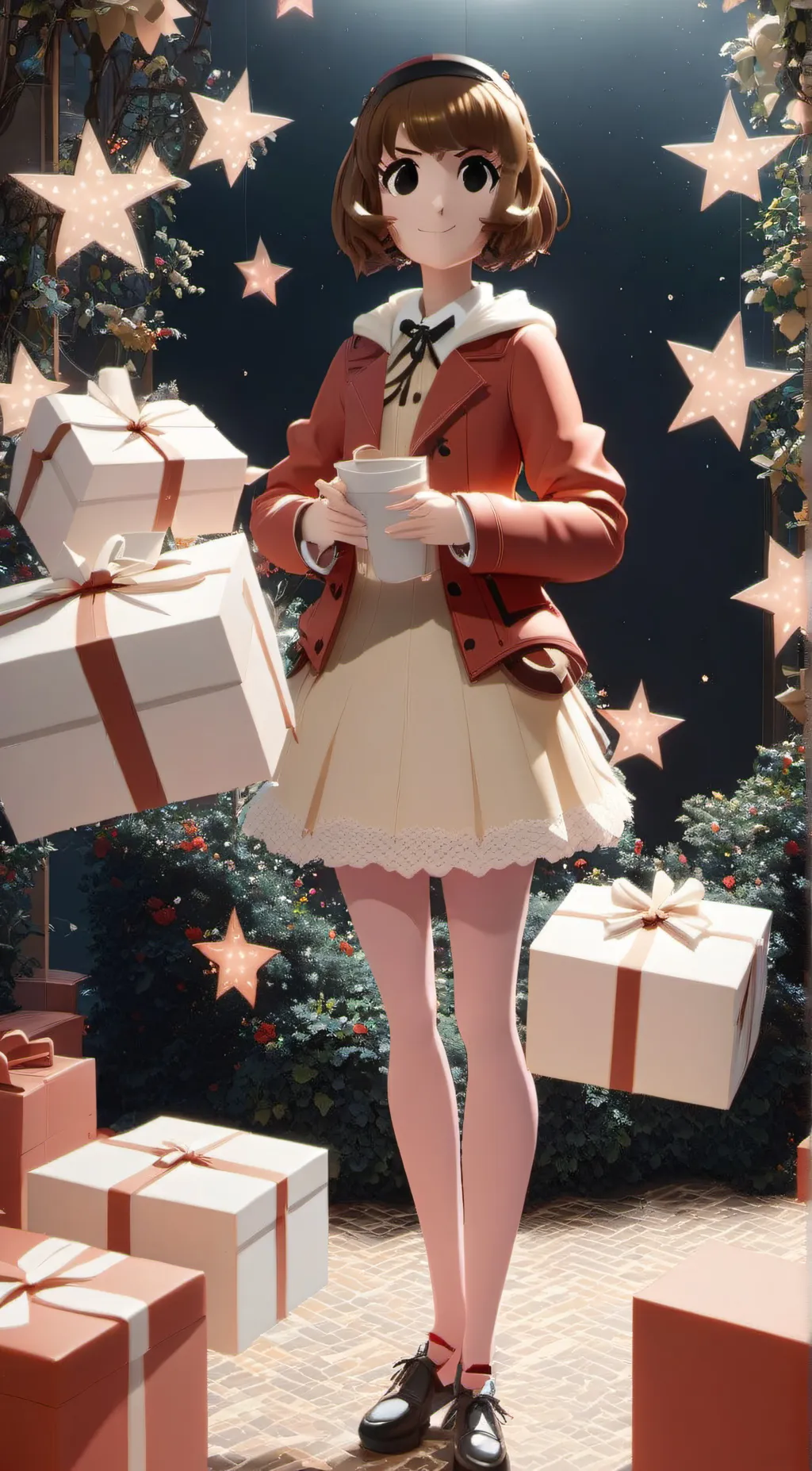 ai character: sexy Oliva background