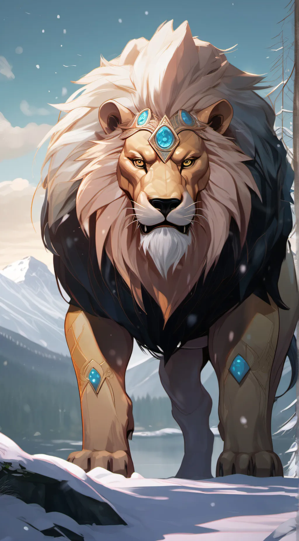 ai character: Asland background