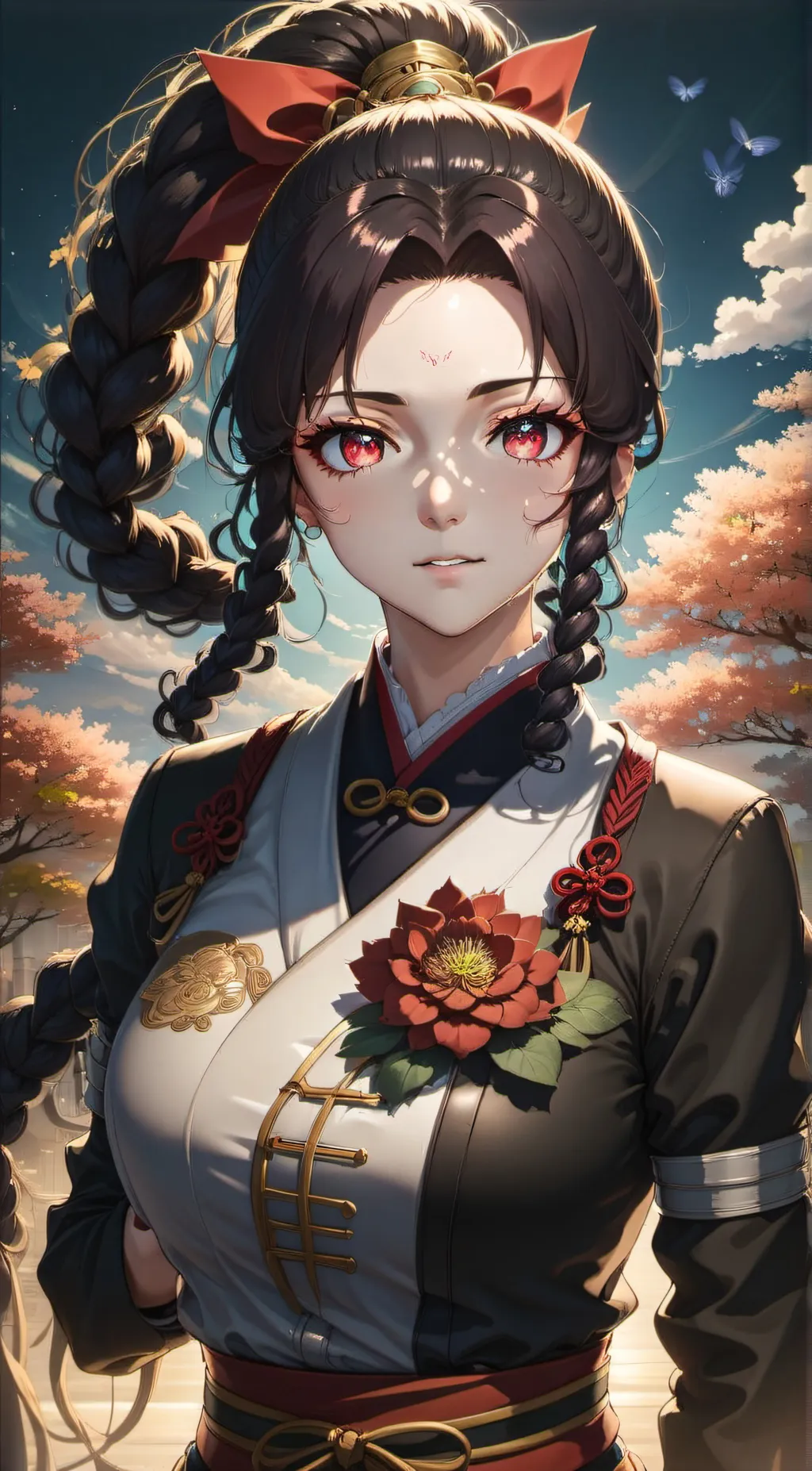 ai character: Hopey Tanjiro  background