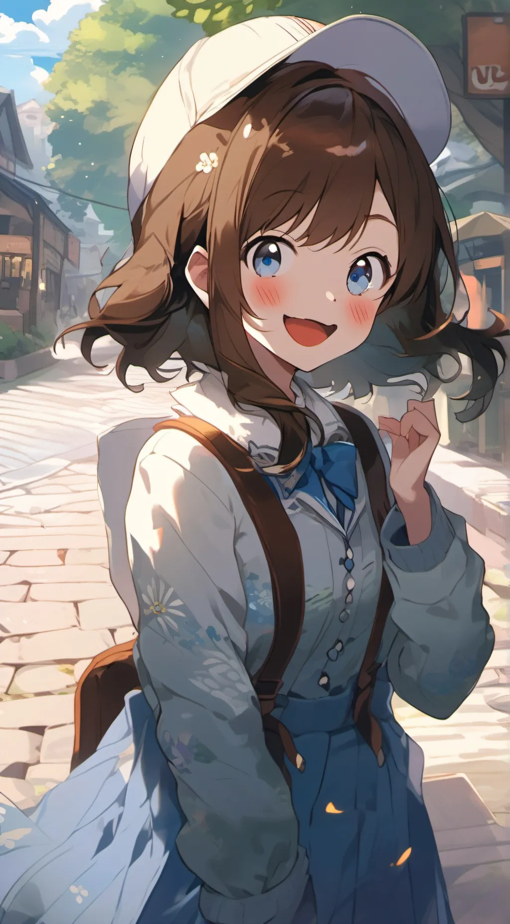 ai character: Lily background