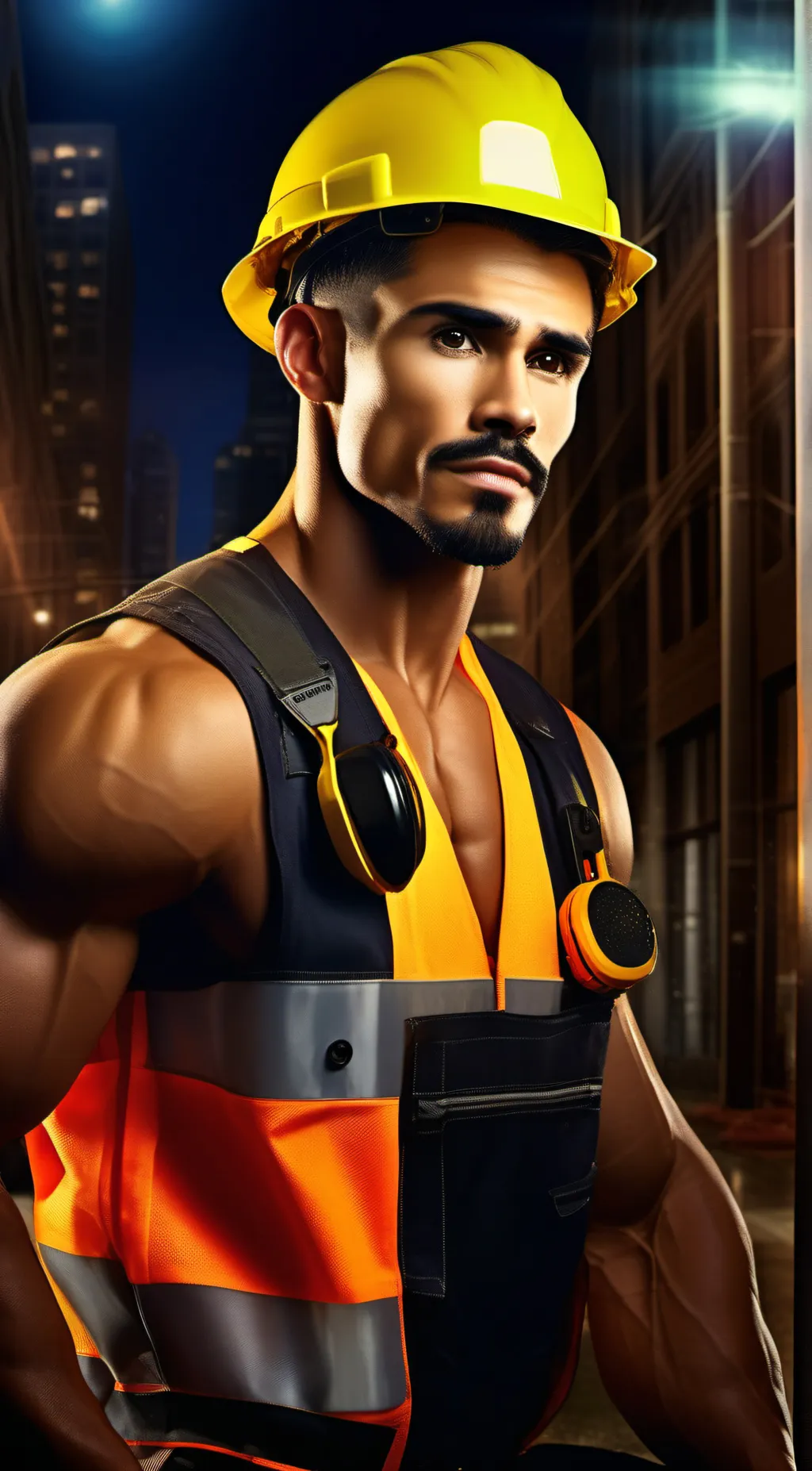 ai character: Mr Telephone Man background