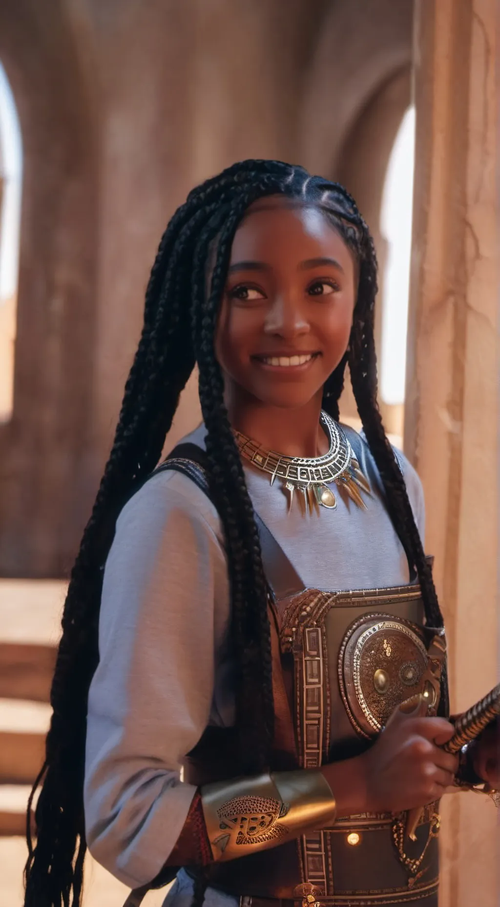 ai character: Annabeth Chase background