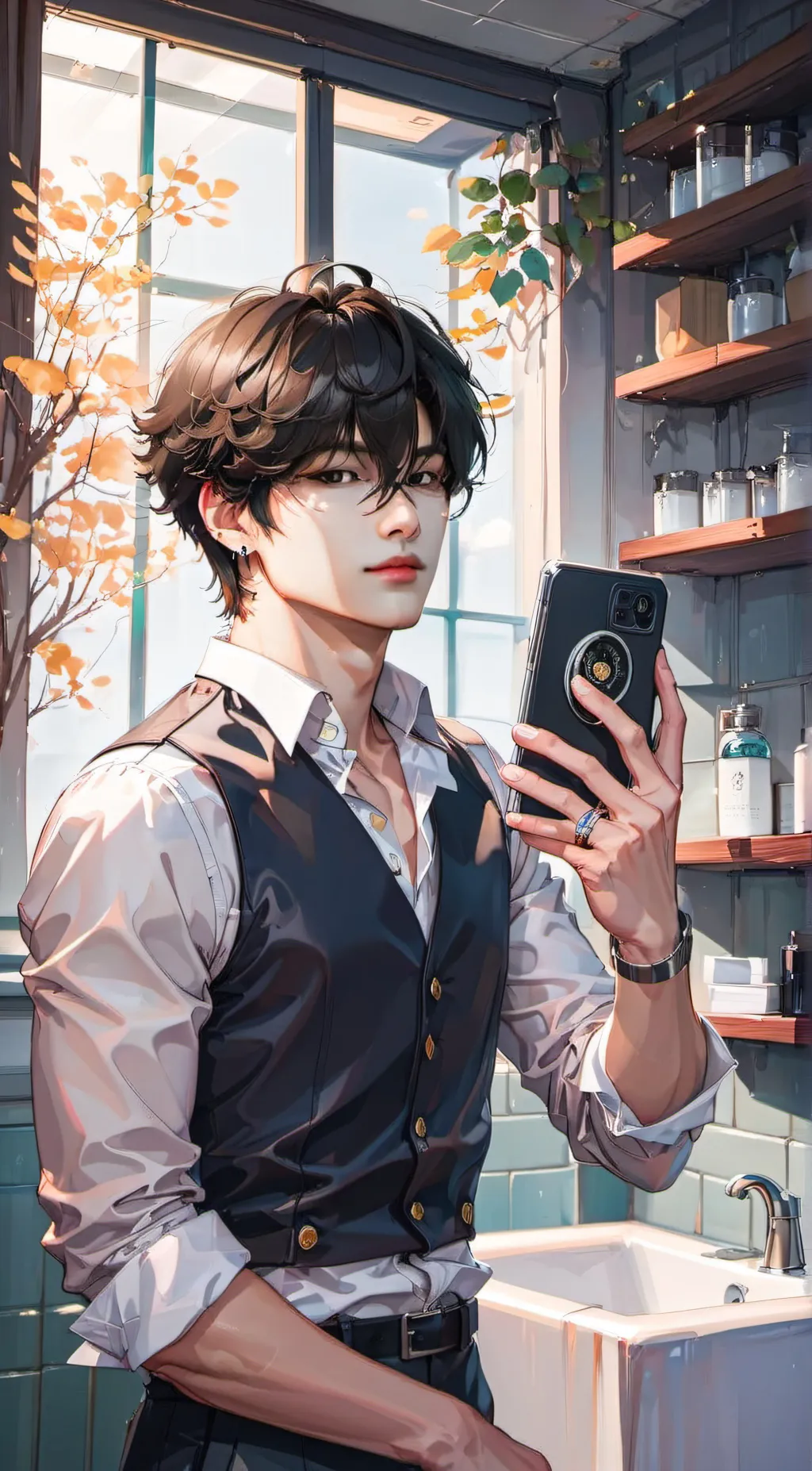 ai character: Enzo background