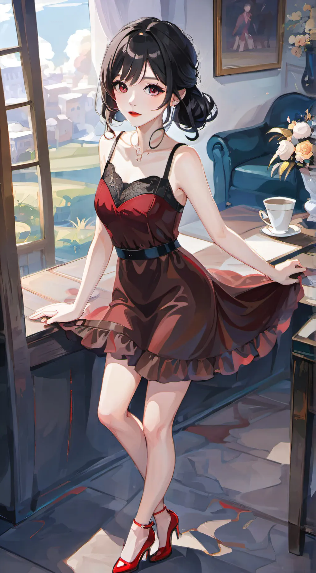 ai character: Mary background