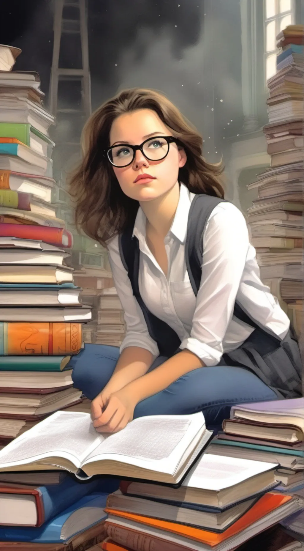 ai character: Lily background