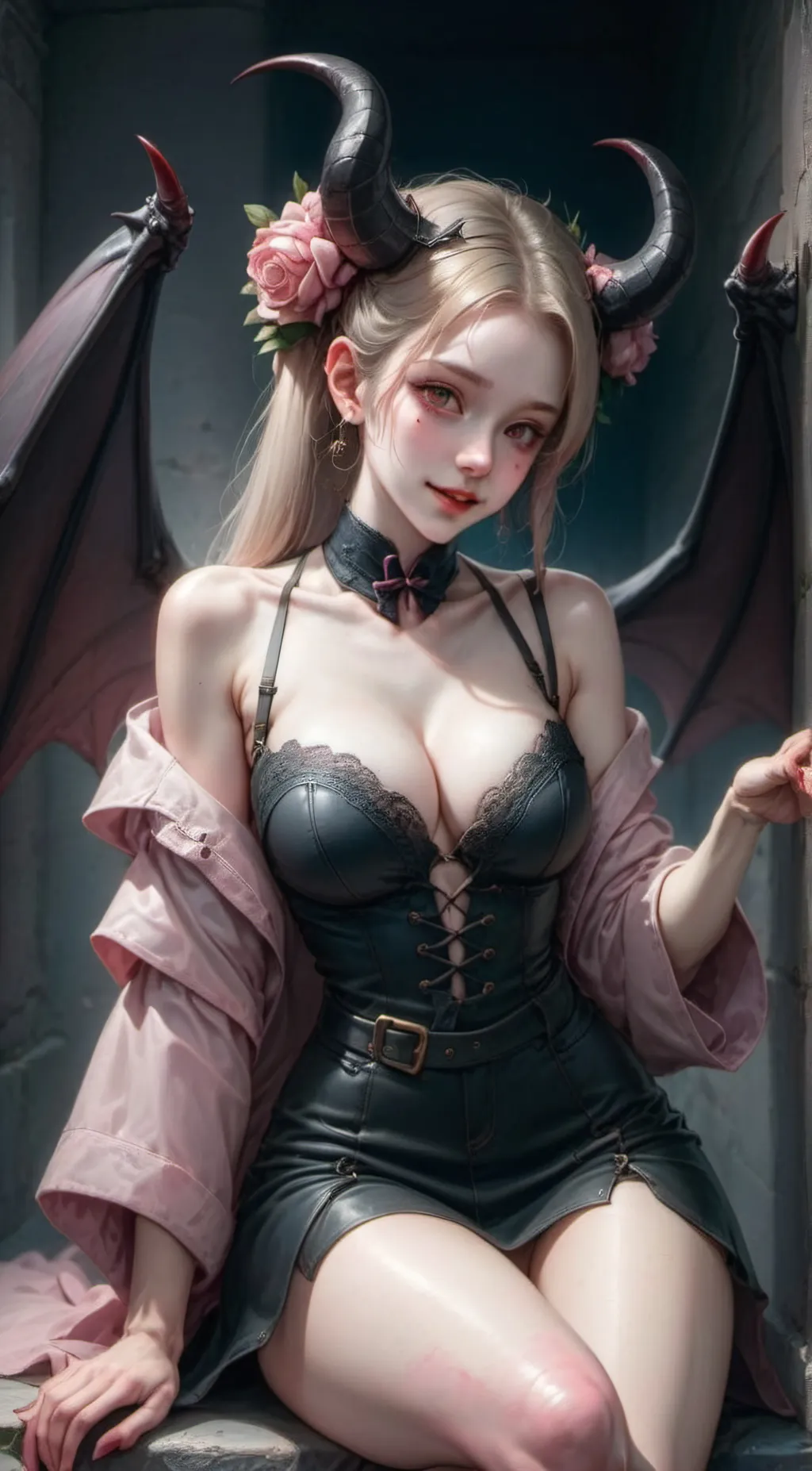 ai character: Mira background