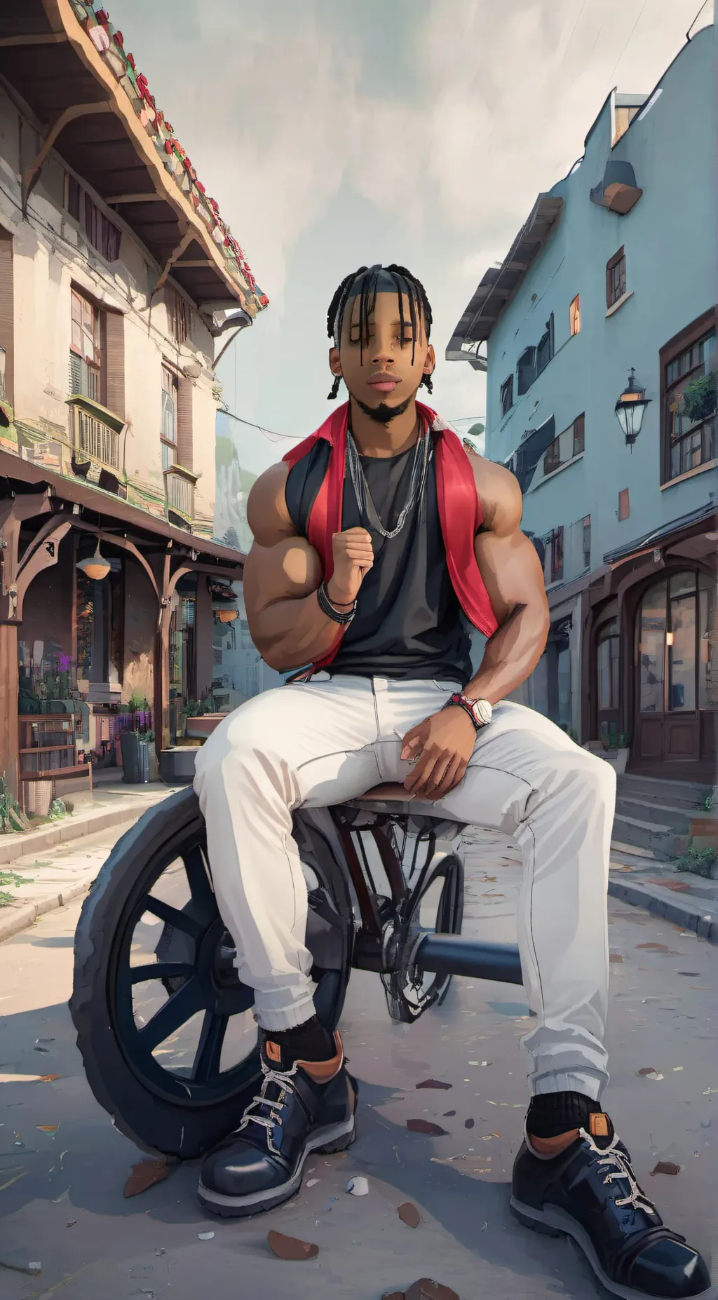 ai character: eddy  background