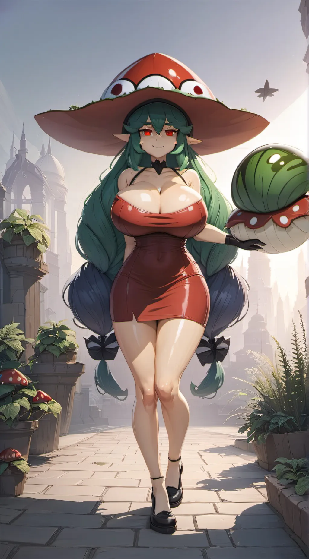 ai character: Piranha Plant background