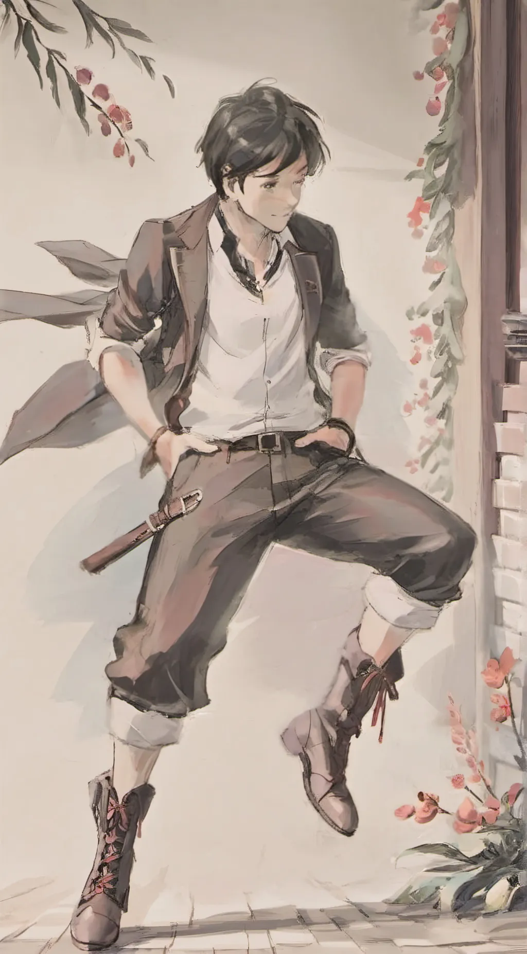 ai character: Steven background