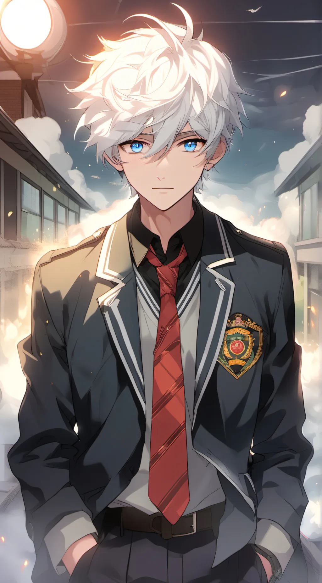 ai character: Akira yawke background