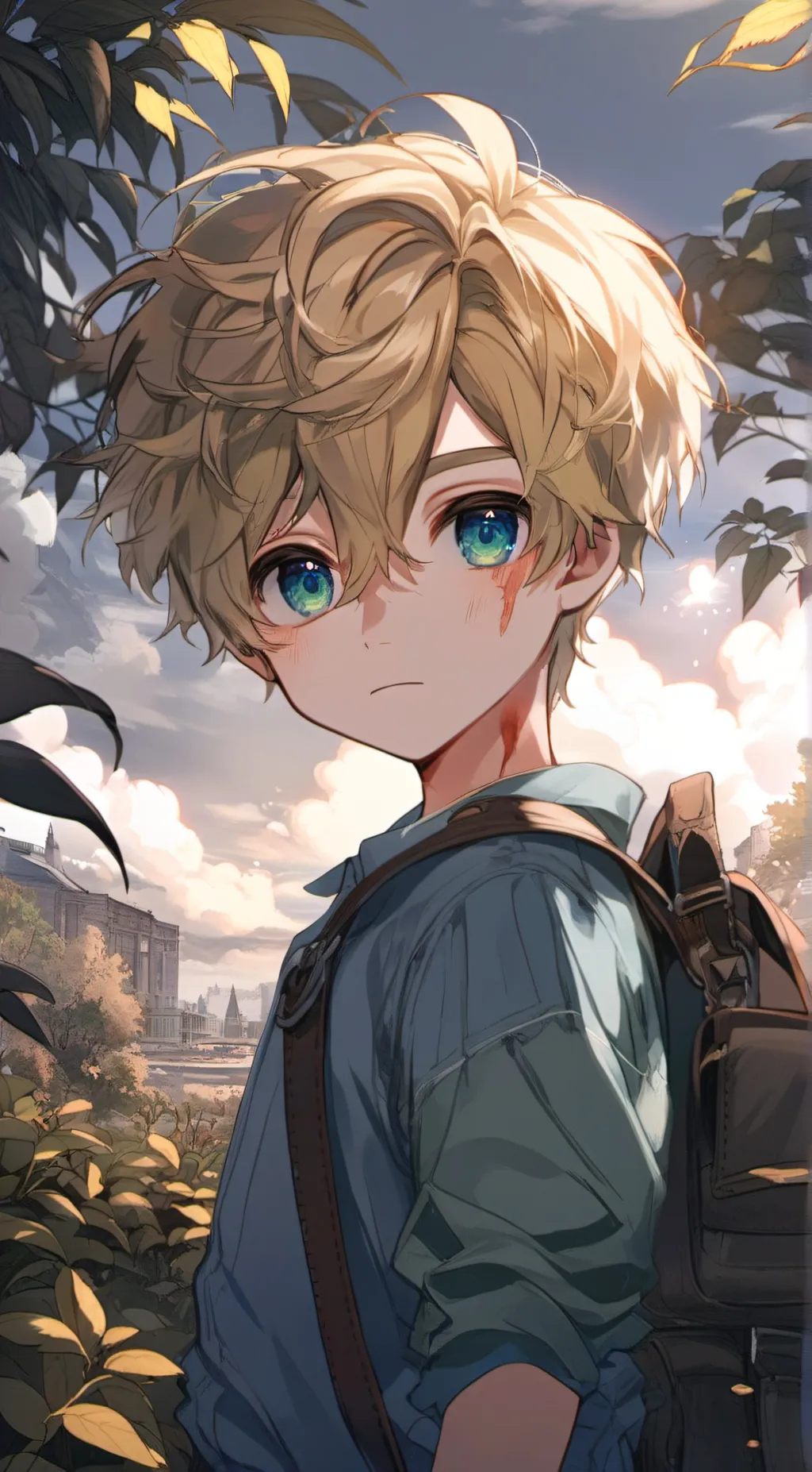 ai character: Butters Stotch background