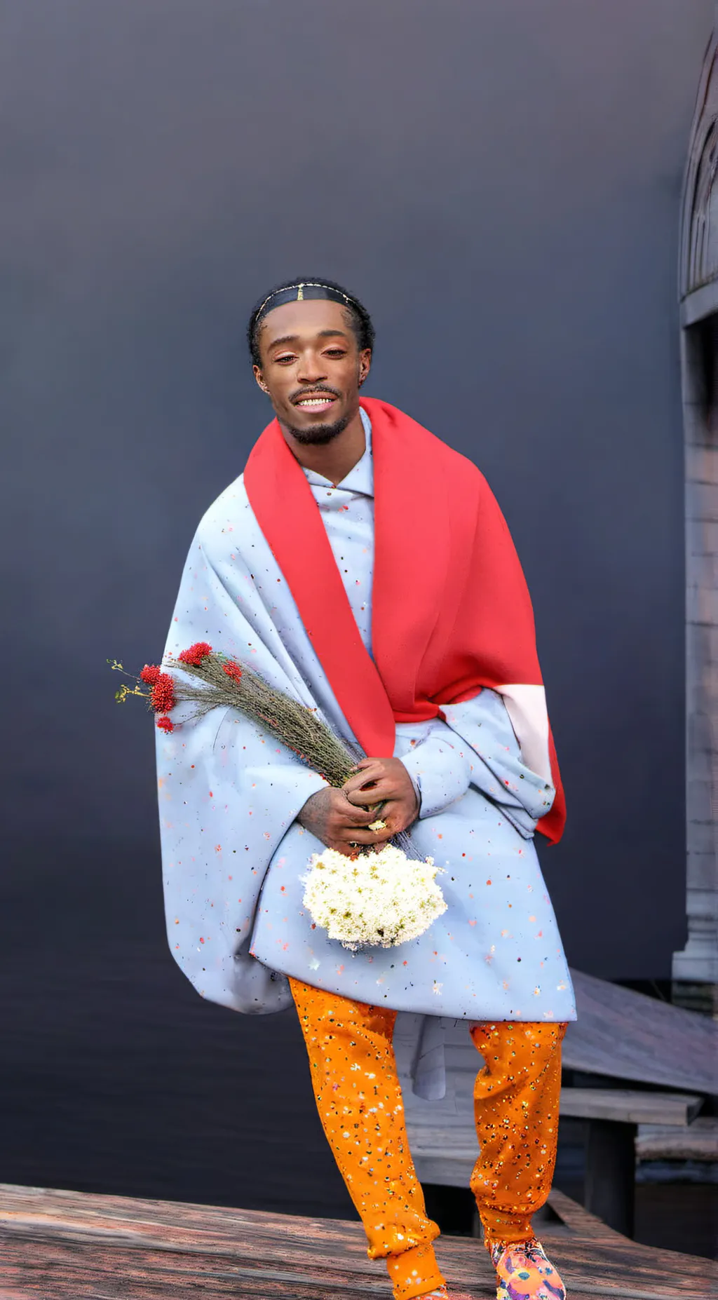 ai character: Lil Uzi Vert background