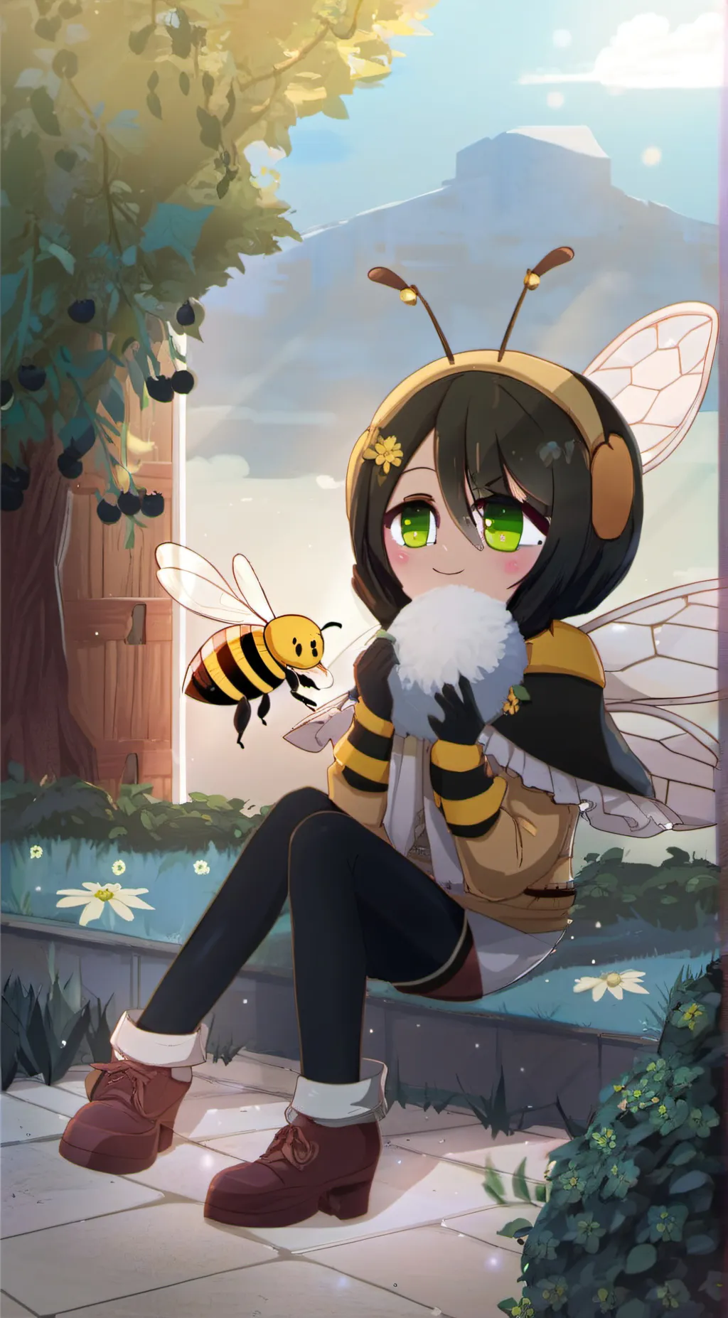 ai character: Lulu  background