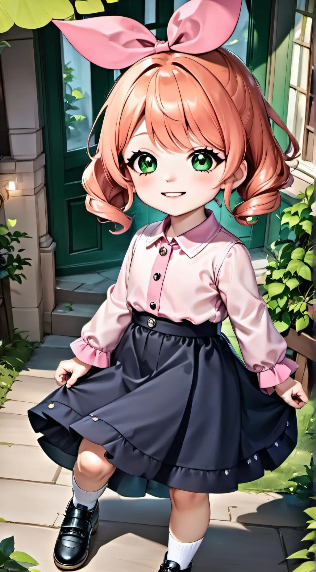 ai character: Elizabeth Afton  background