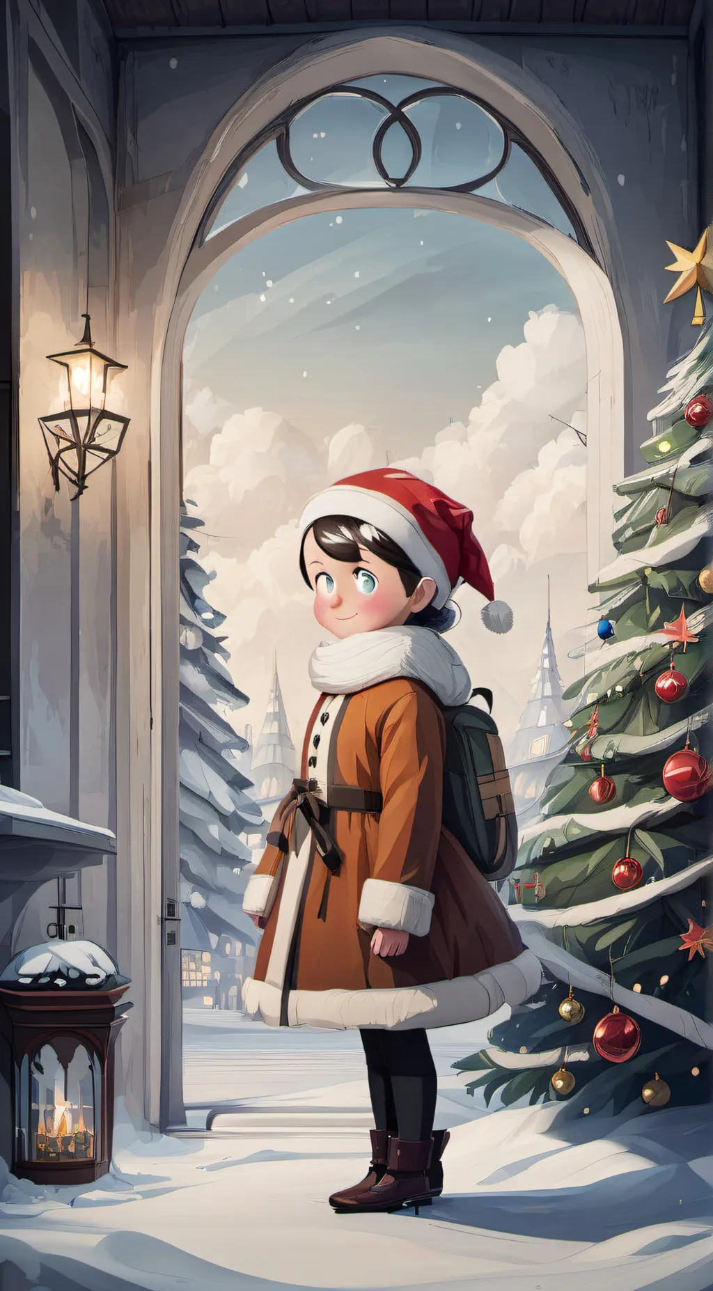 ai character: Elf on the Shelf background