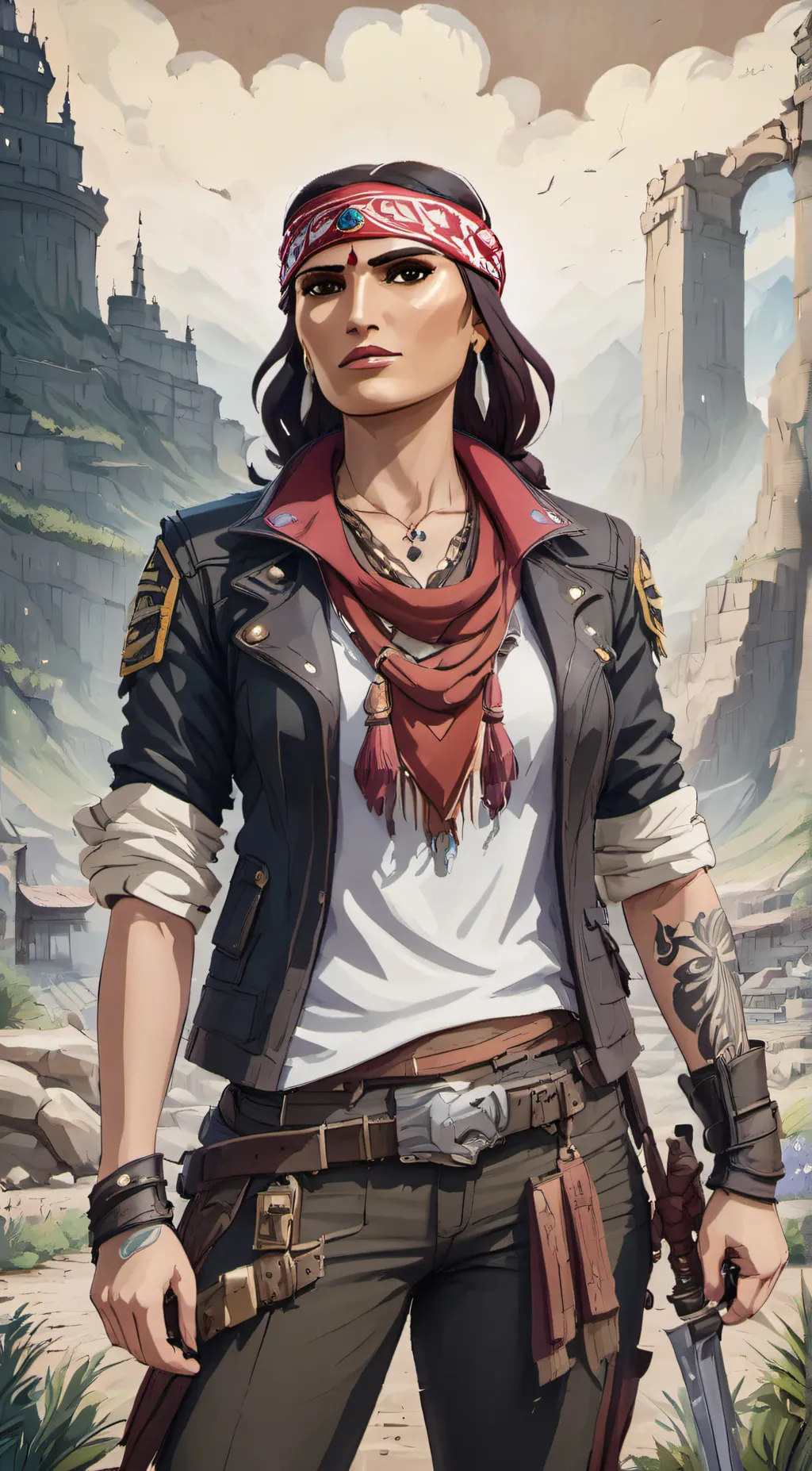 ai character: Larinna  background