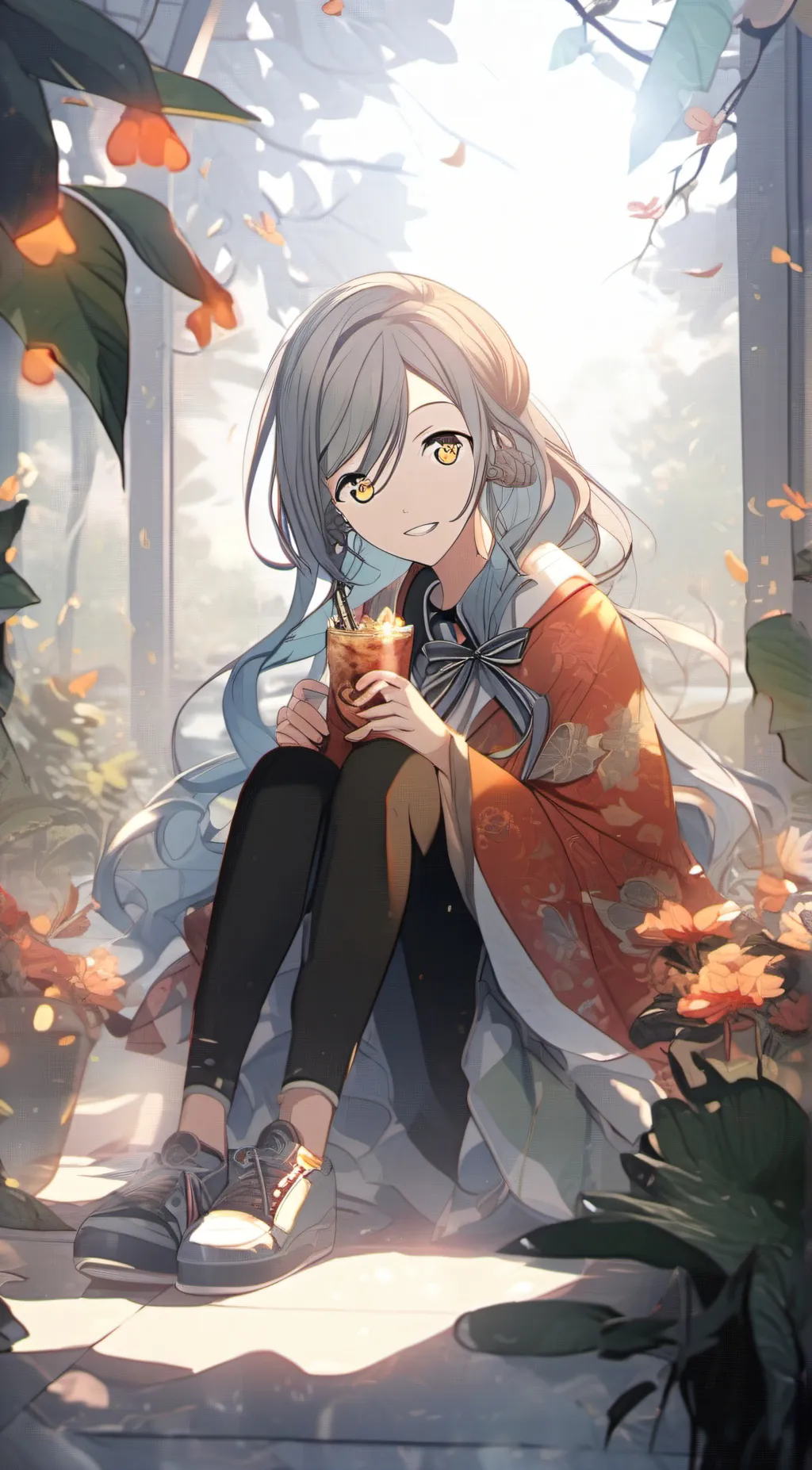 ai character: Kaori background