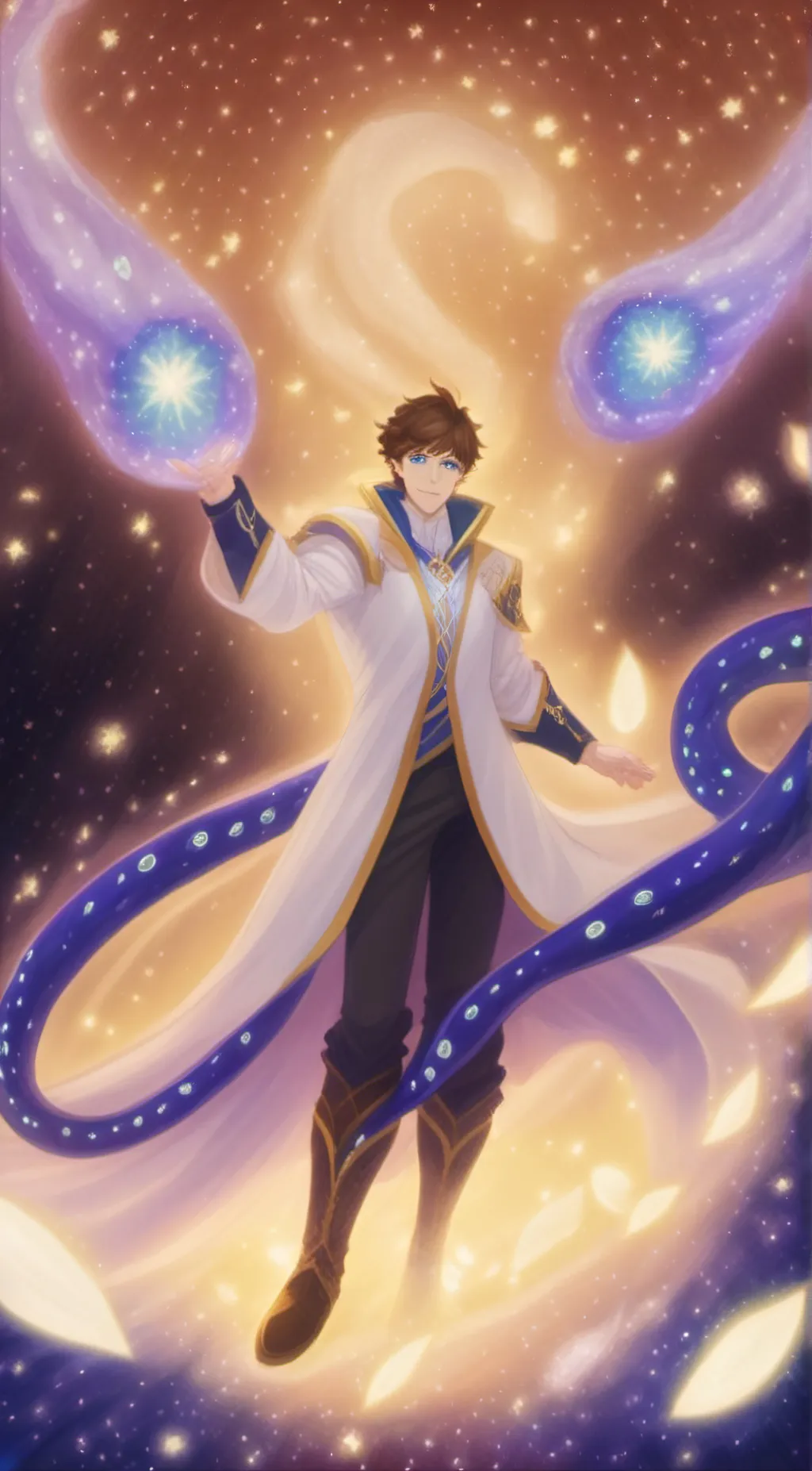 ai character: Ezra background