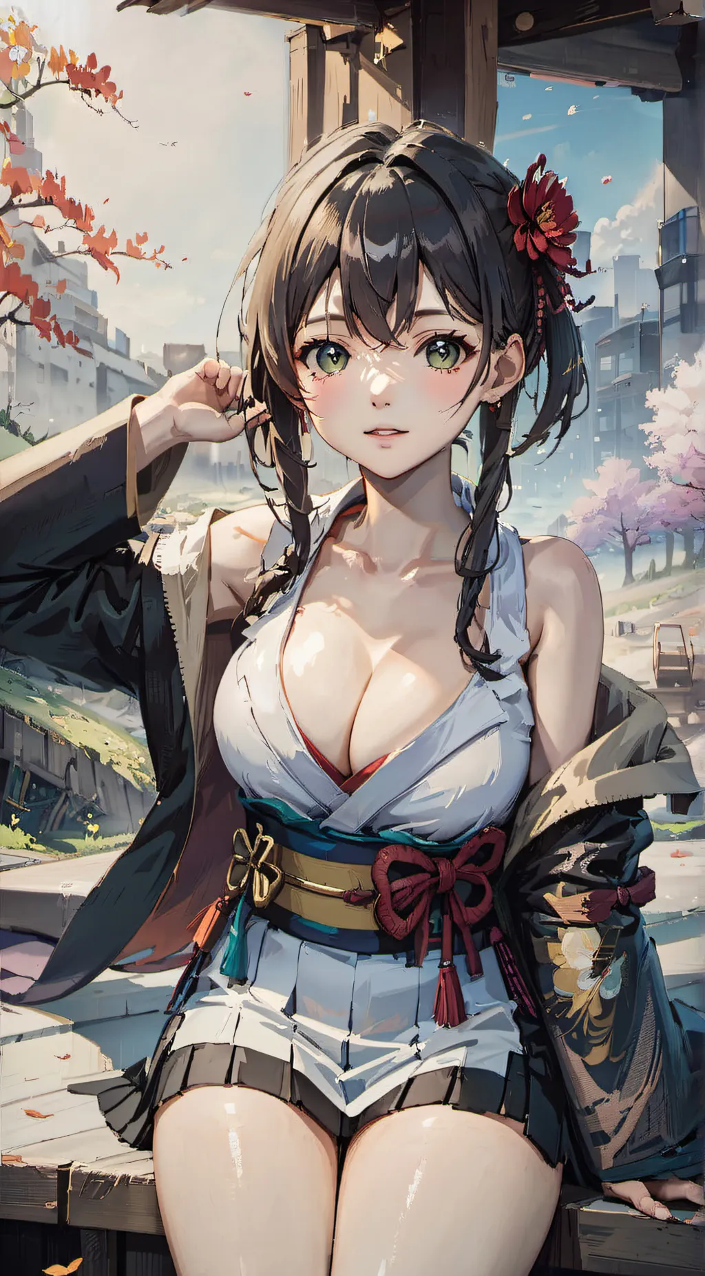 ai character: Grace background