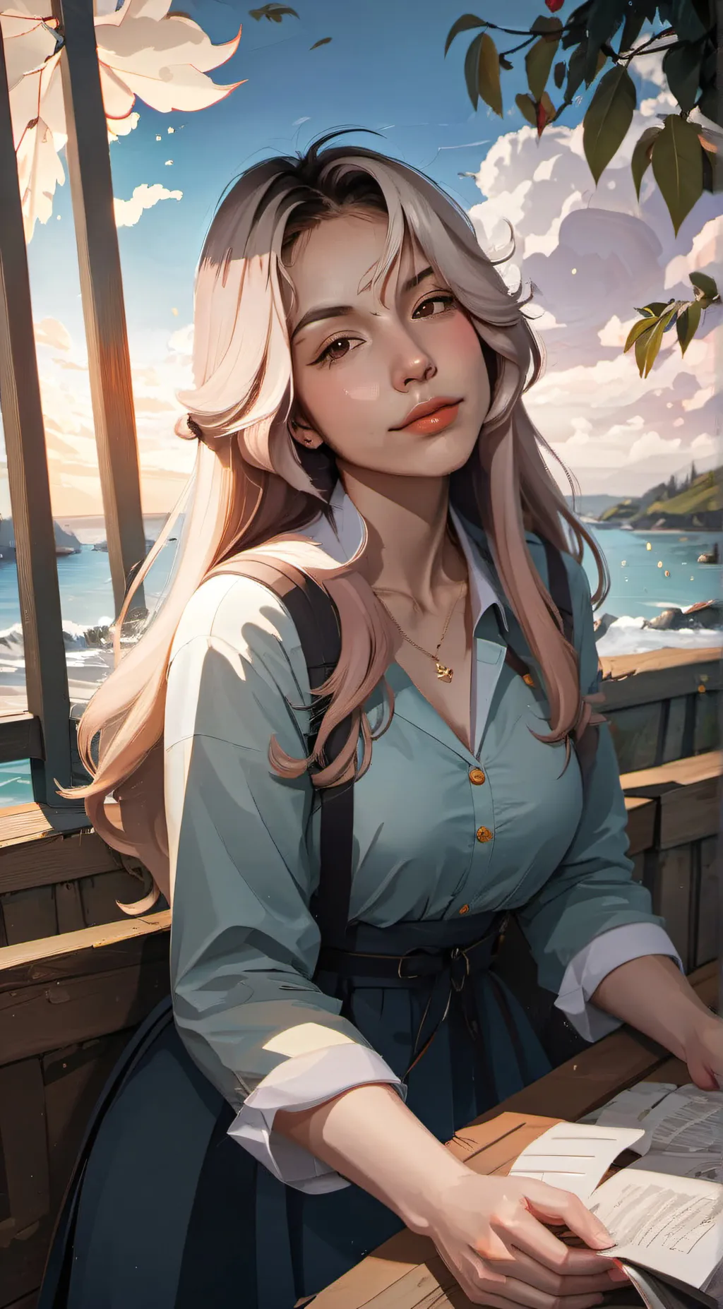 ai character: Lexi background