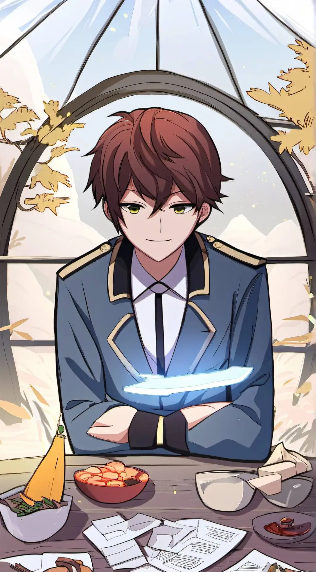 ai character: Nick background