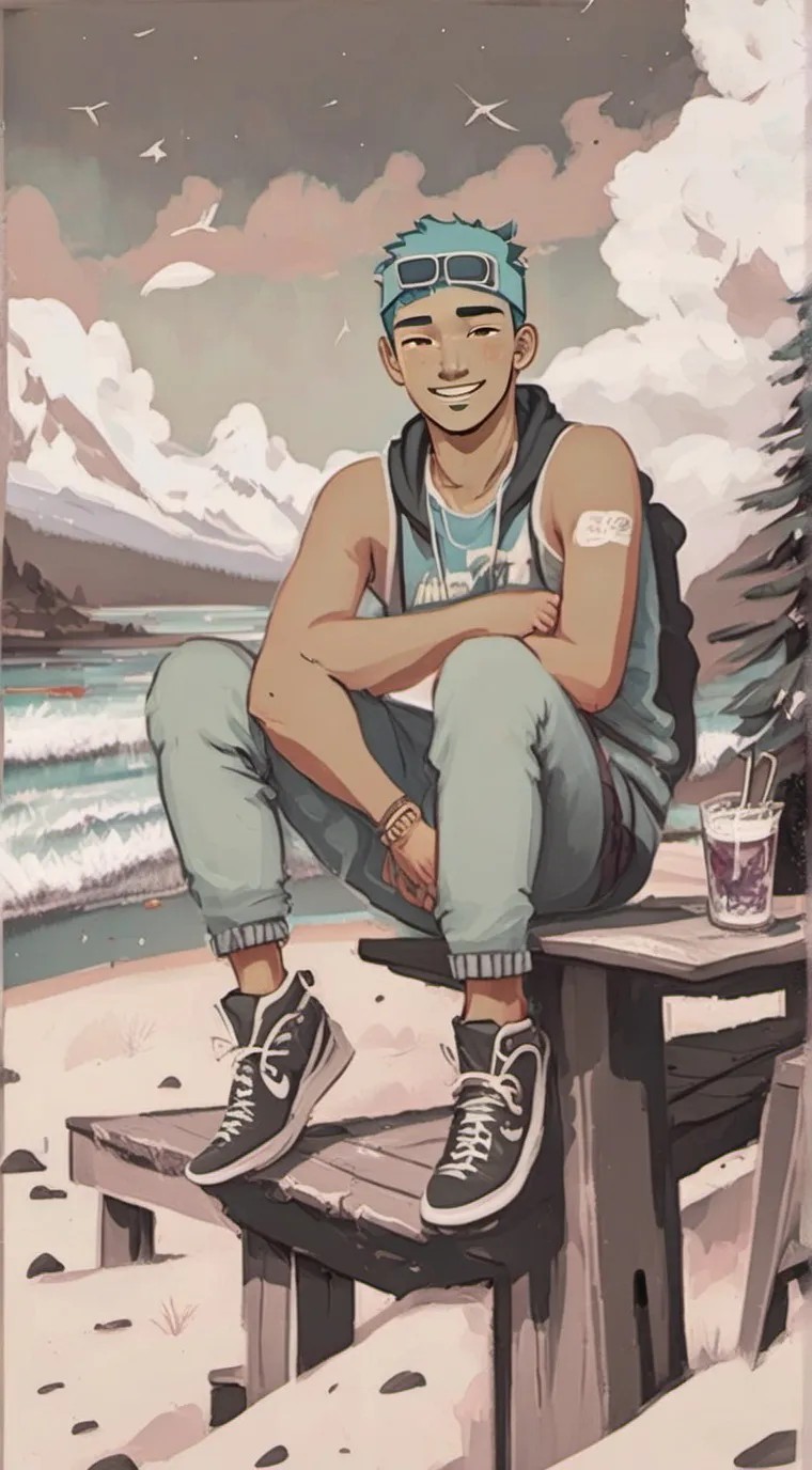 ai character: Gekko background