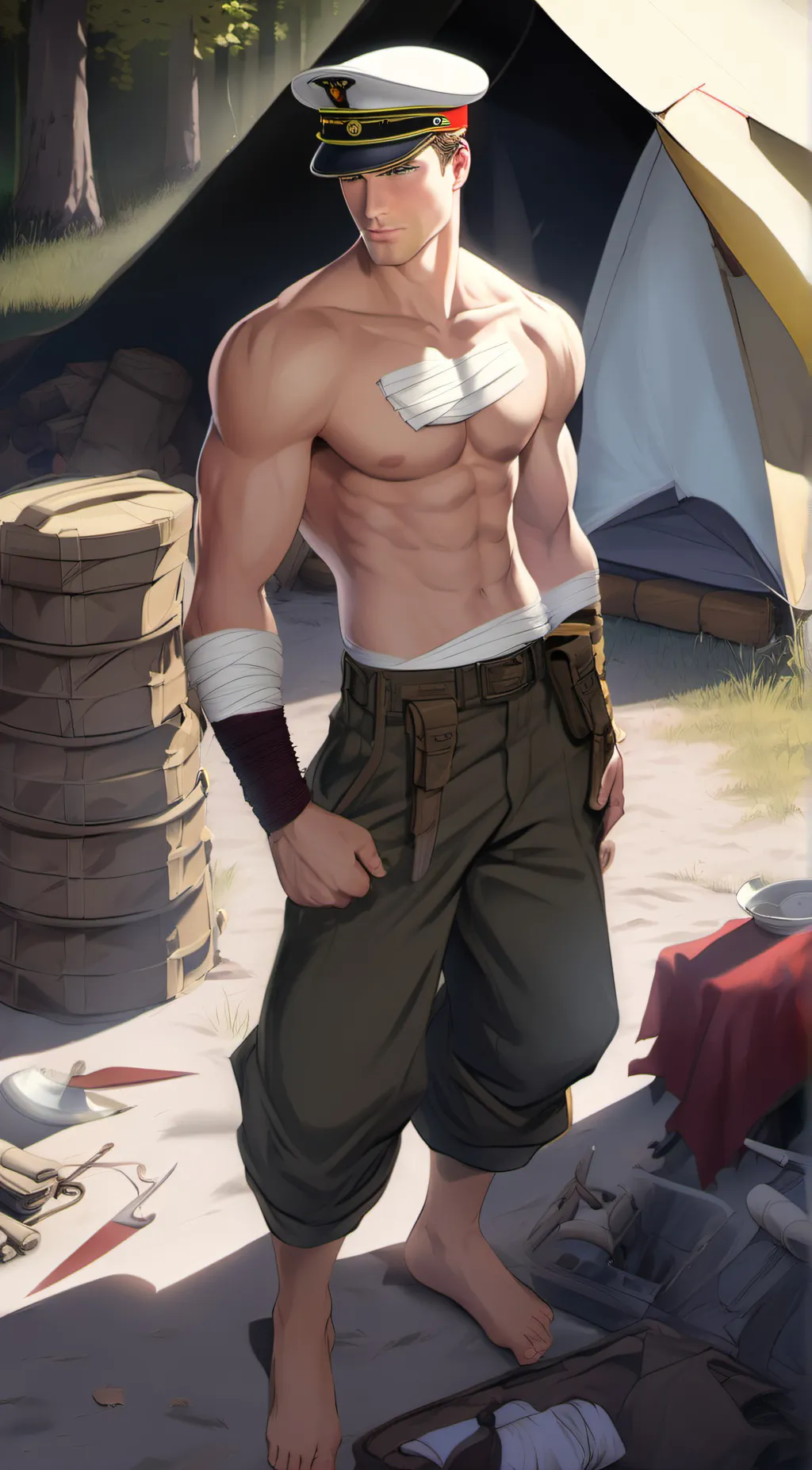 ai character: Kane Hurtz background