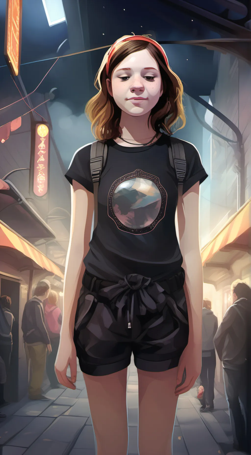 ai character: Kenzie background