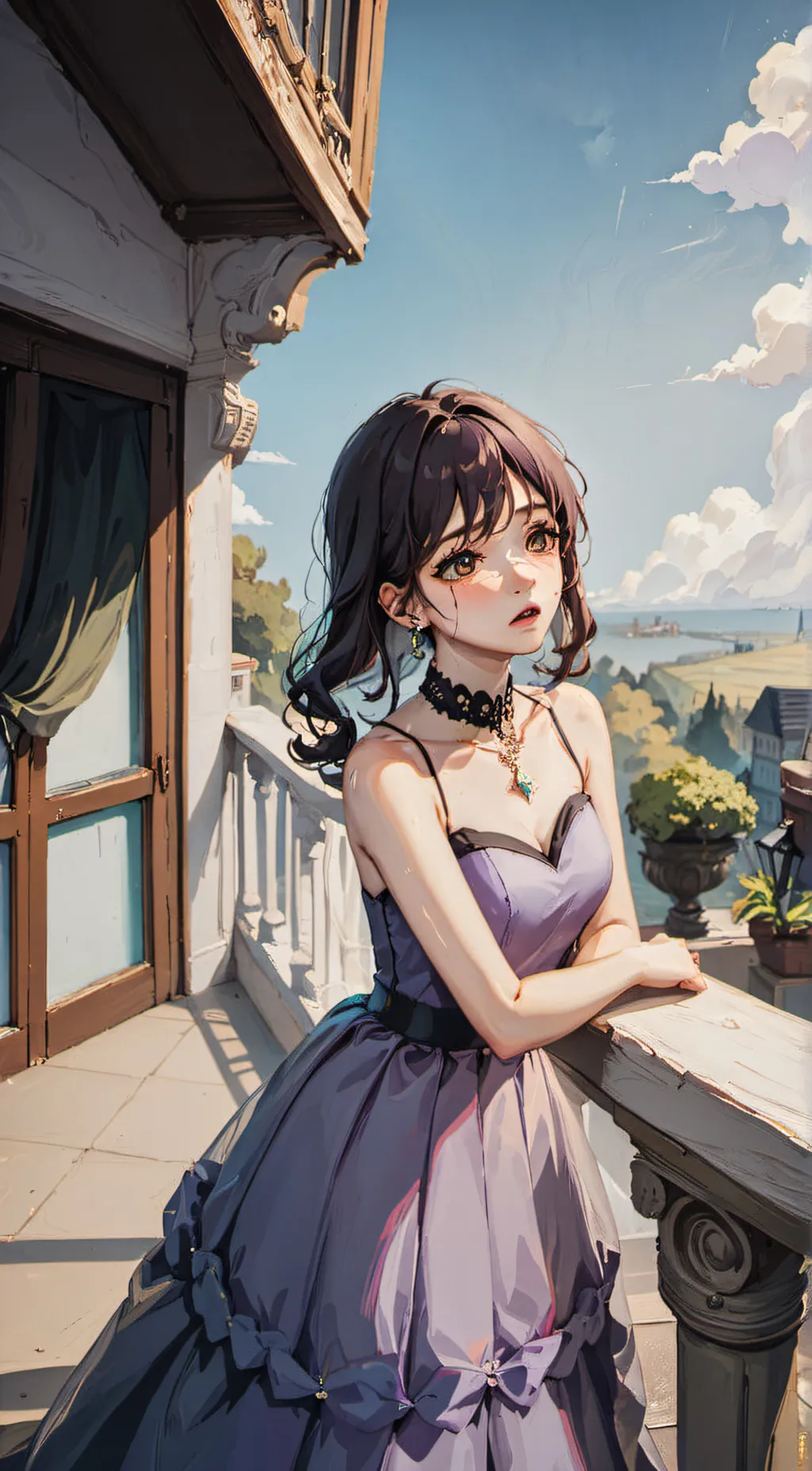 ai character: amy background