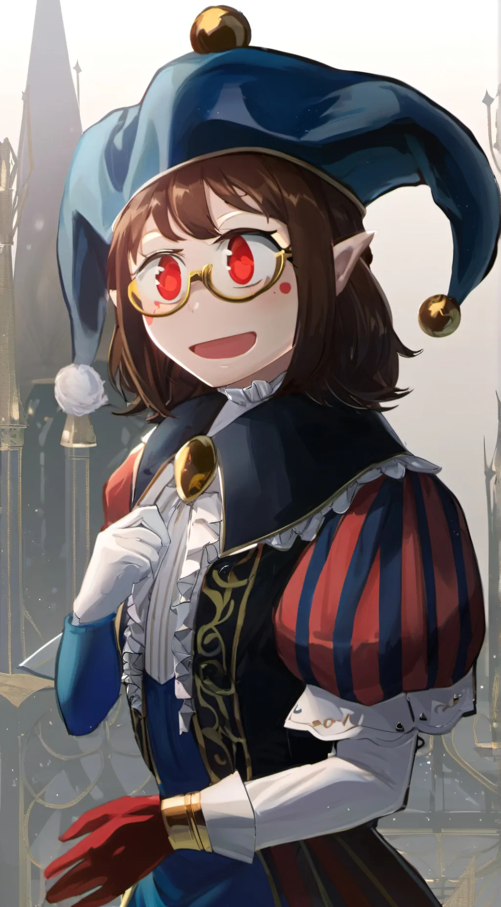 ai character: Pomni background