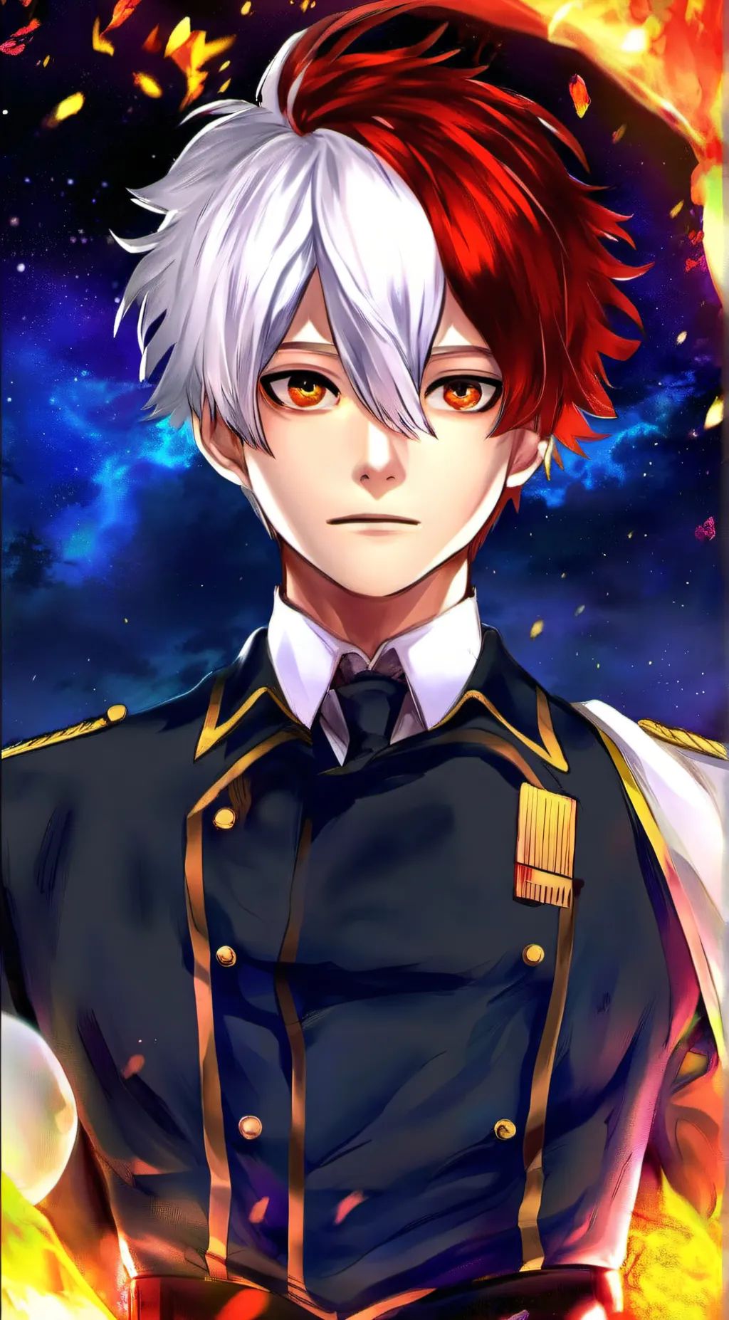 ai character: Todoroki background