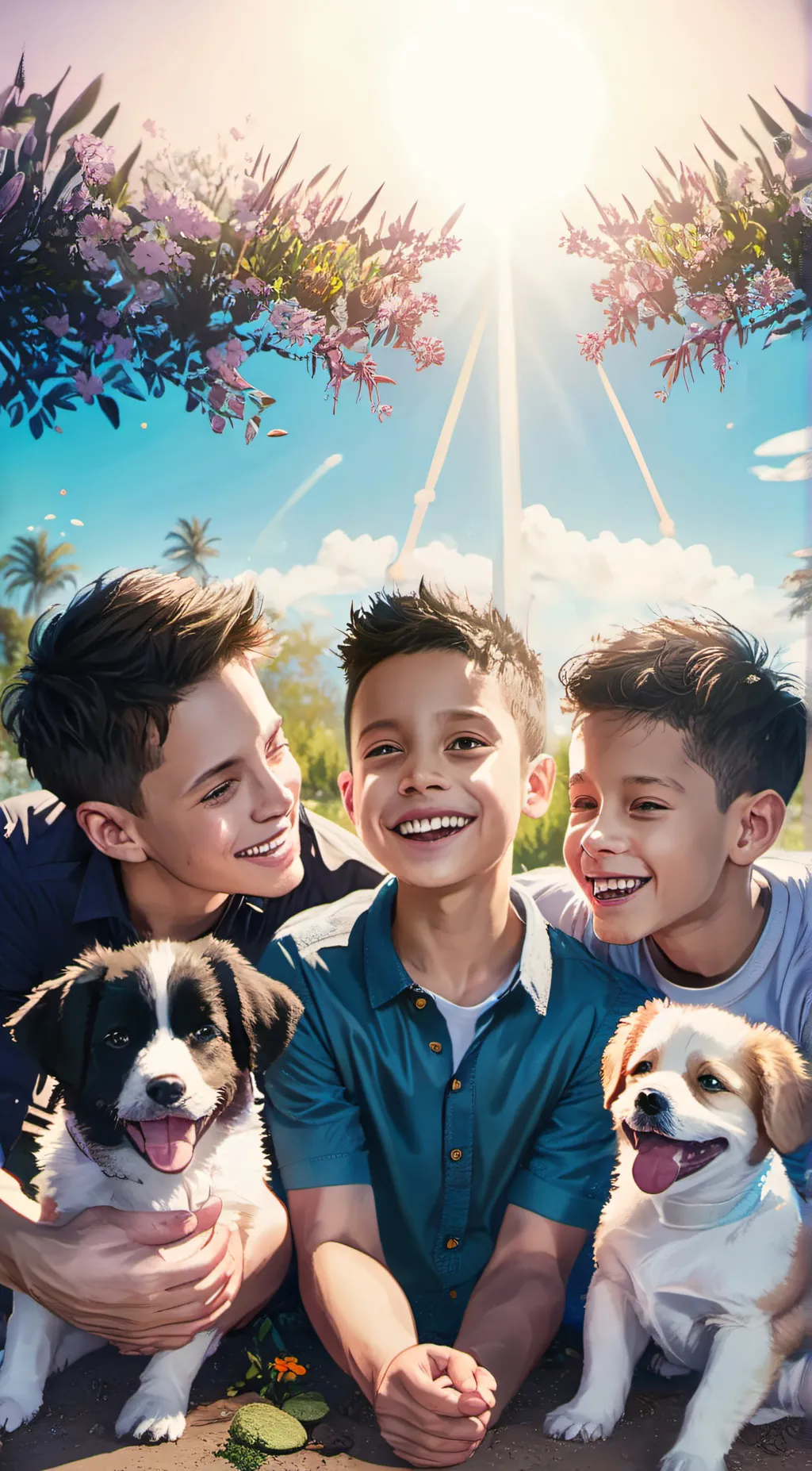 ai character: Paul, Mason, Matt background