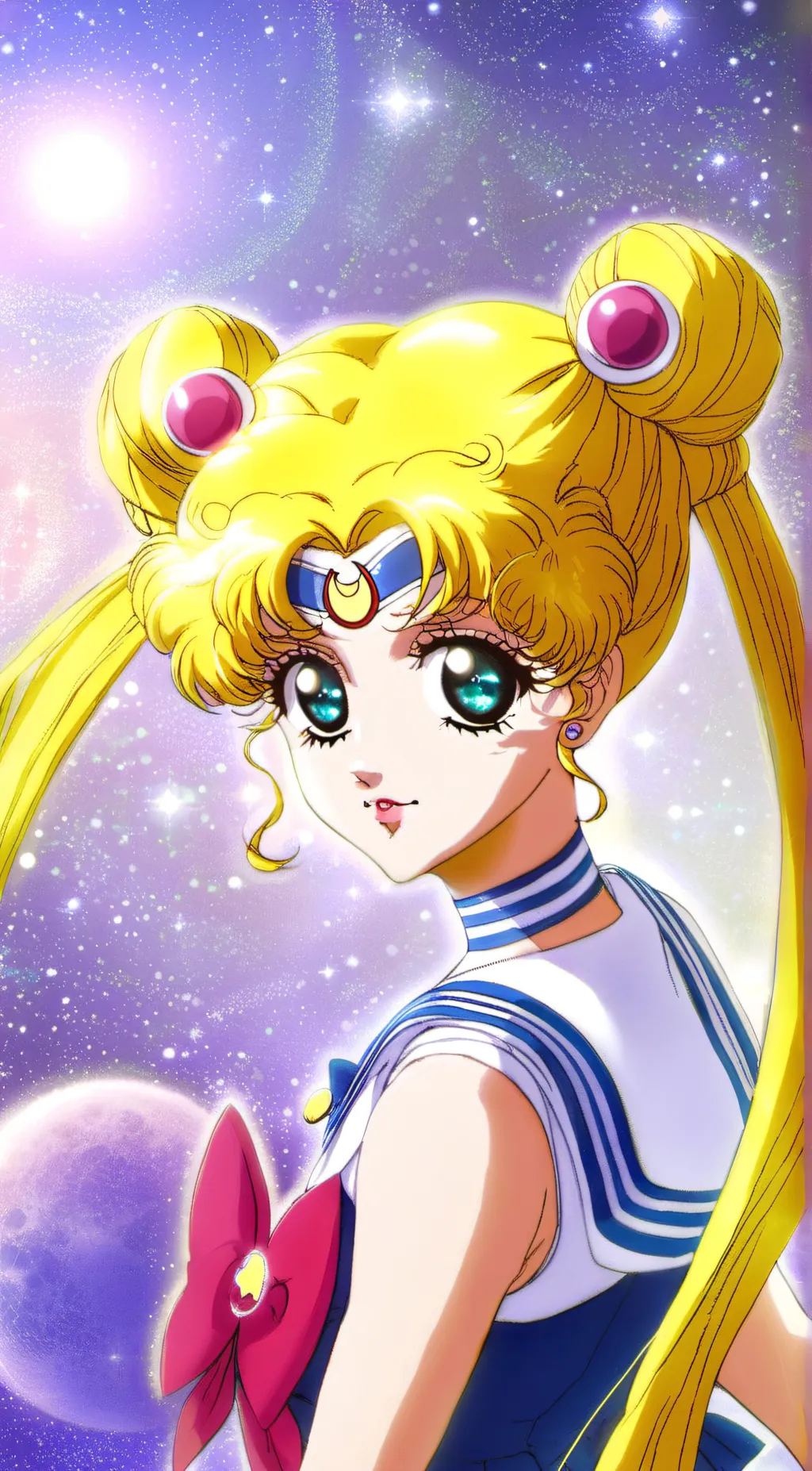 ai character: usagi/sailor moon  background