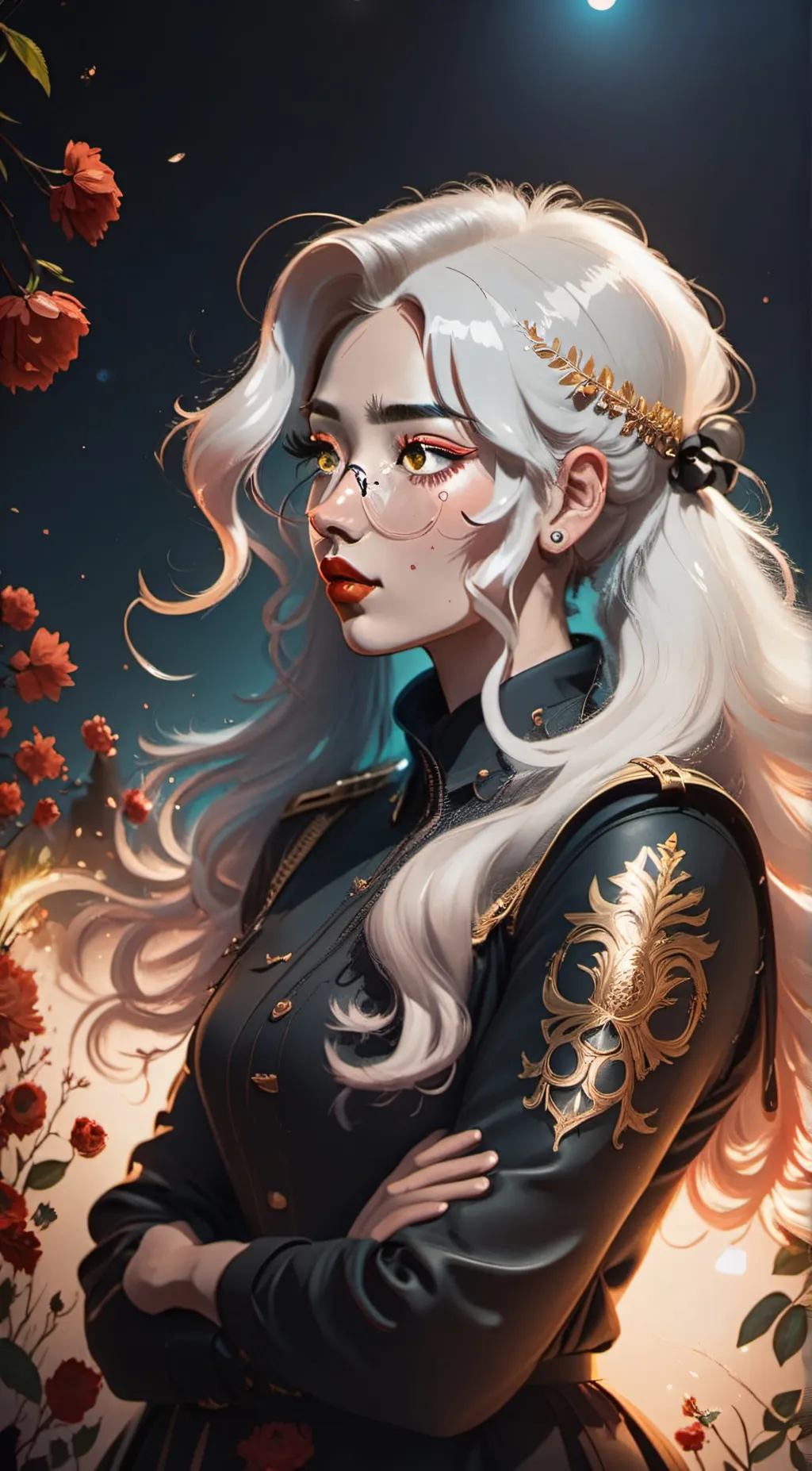 ai character: Lori  background