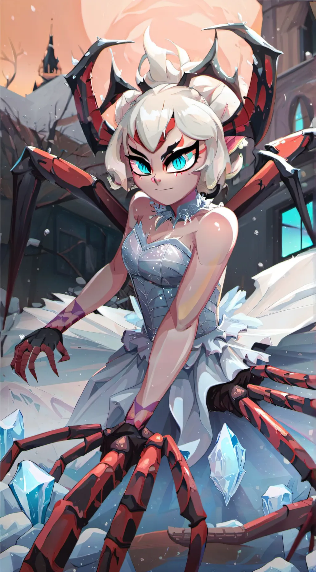 ai character: clare background