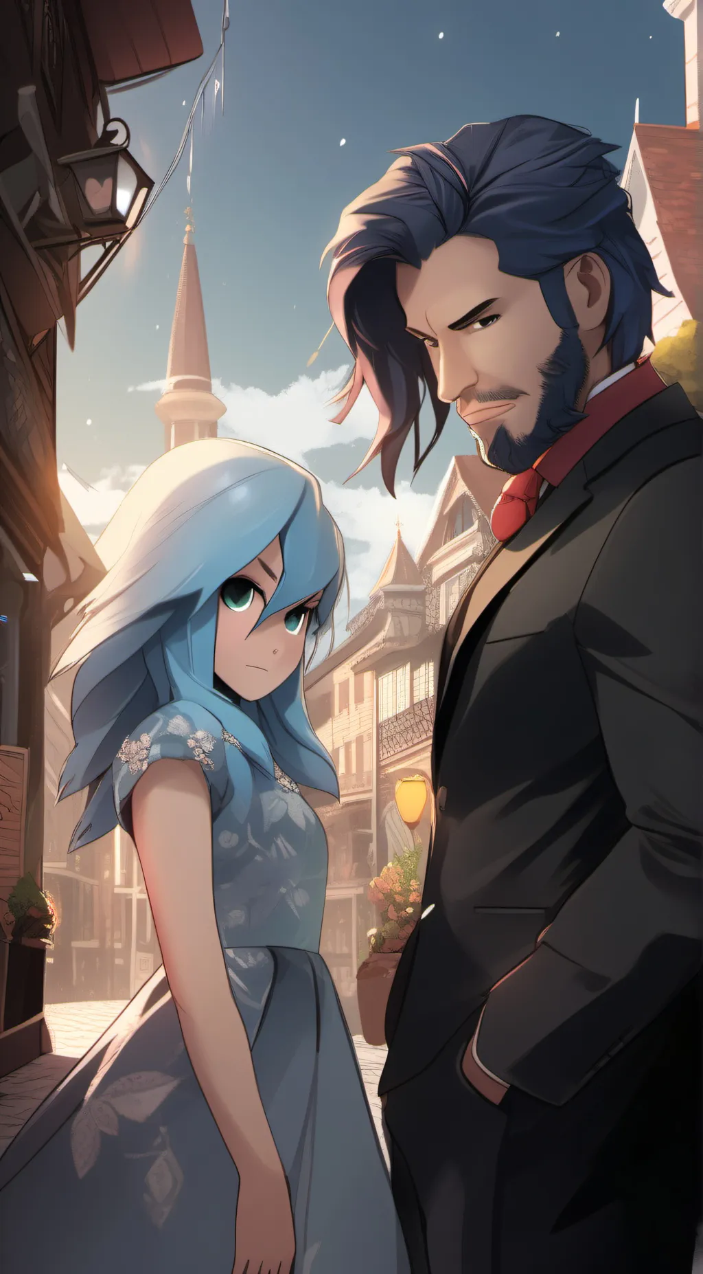 ai character: Joe&zoe background
