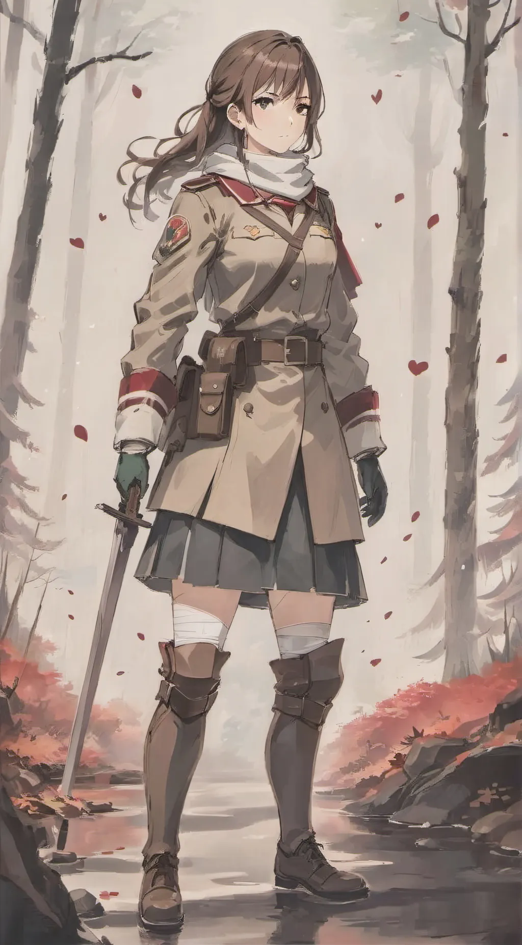 ai character: Evelyn background