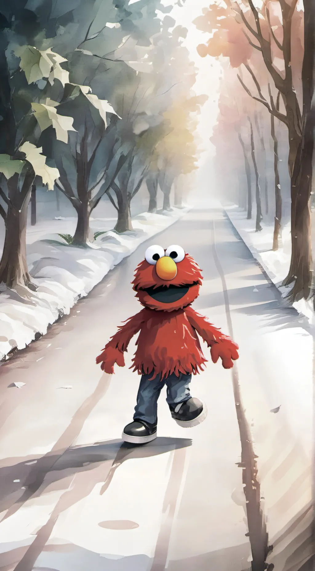 Talkie AI - Chat with bad boy elmo