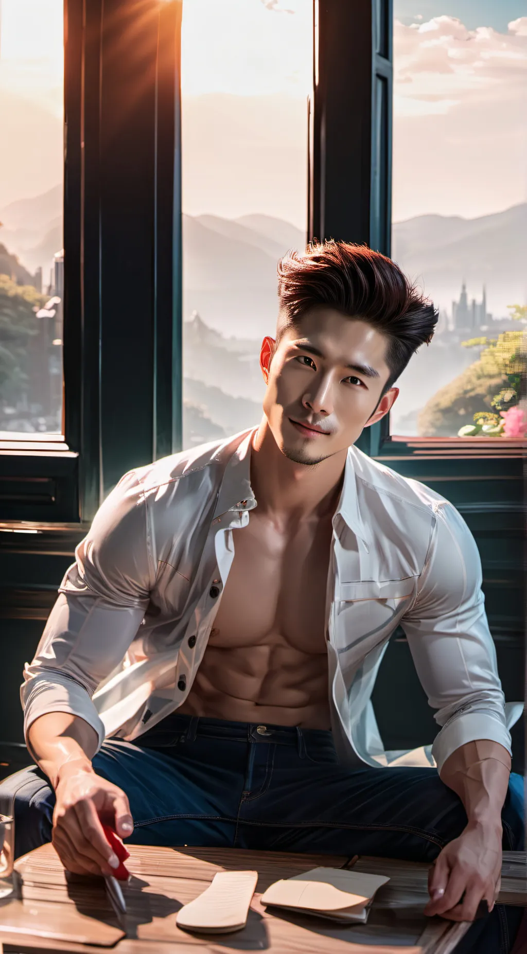 ai character: Toyas Leto background