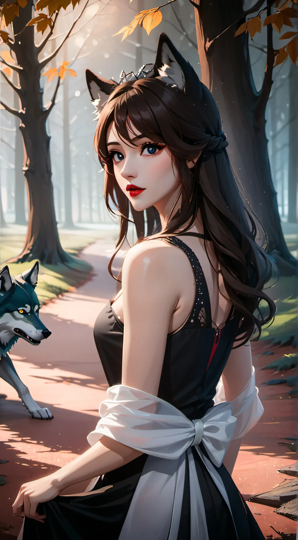 ai character: Yuri  background