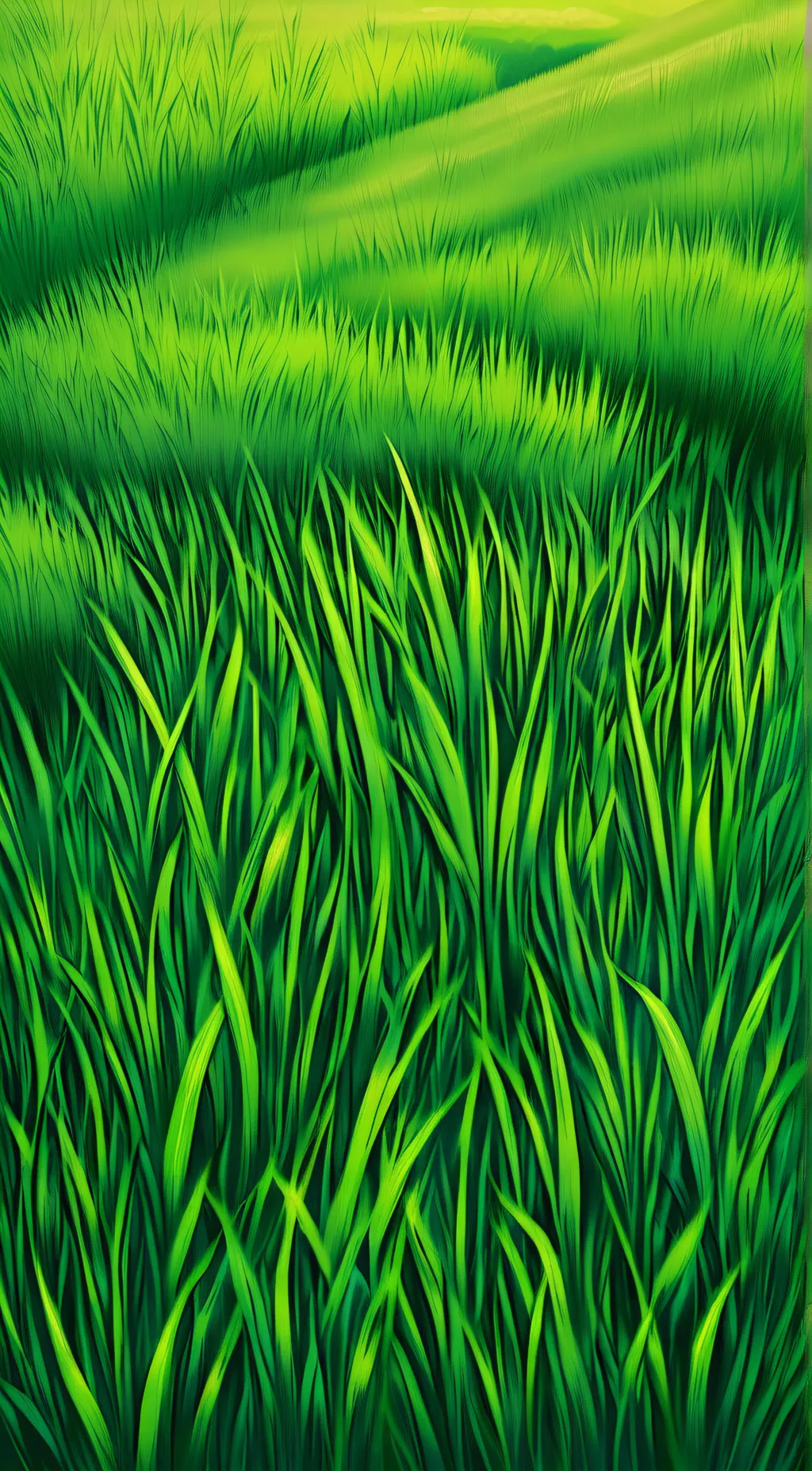 ai character: GO TOUCH GRASS KID background